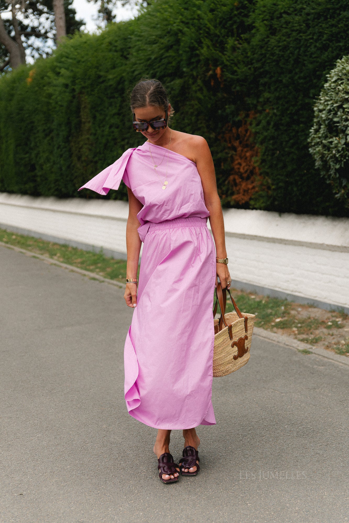 Emmilou maxi skirt orchid