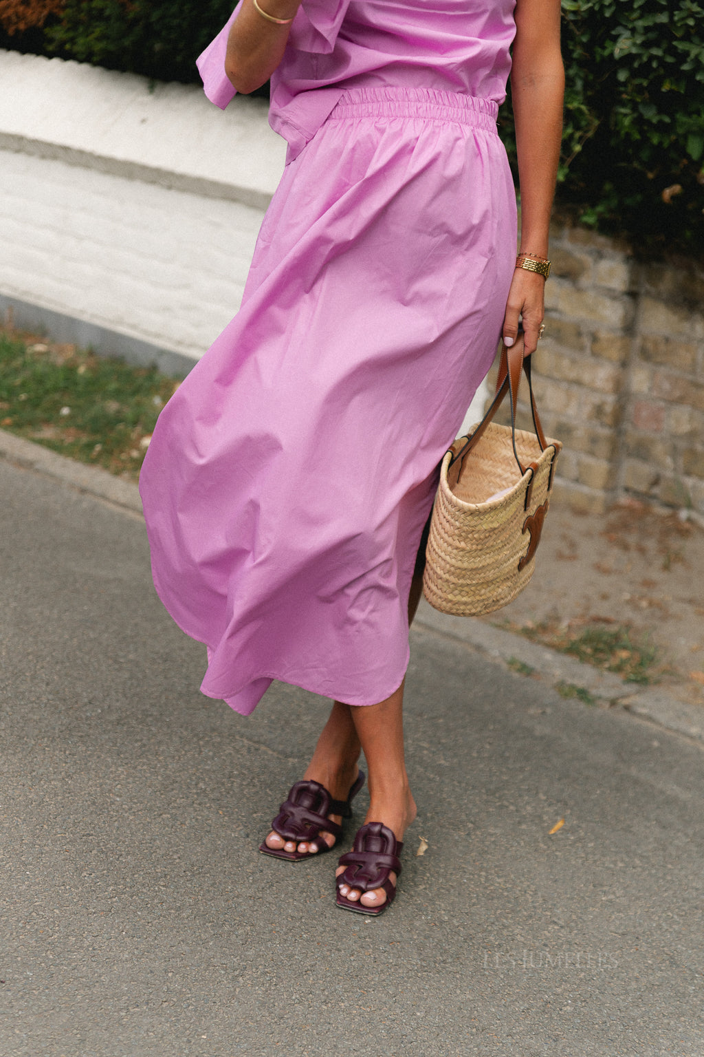 Emmilou maxi skirt orchid
