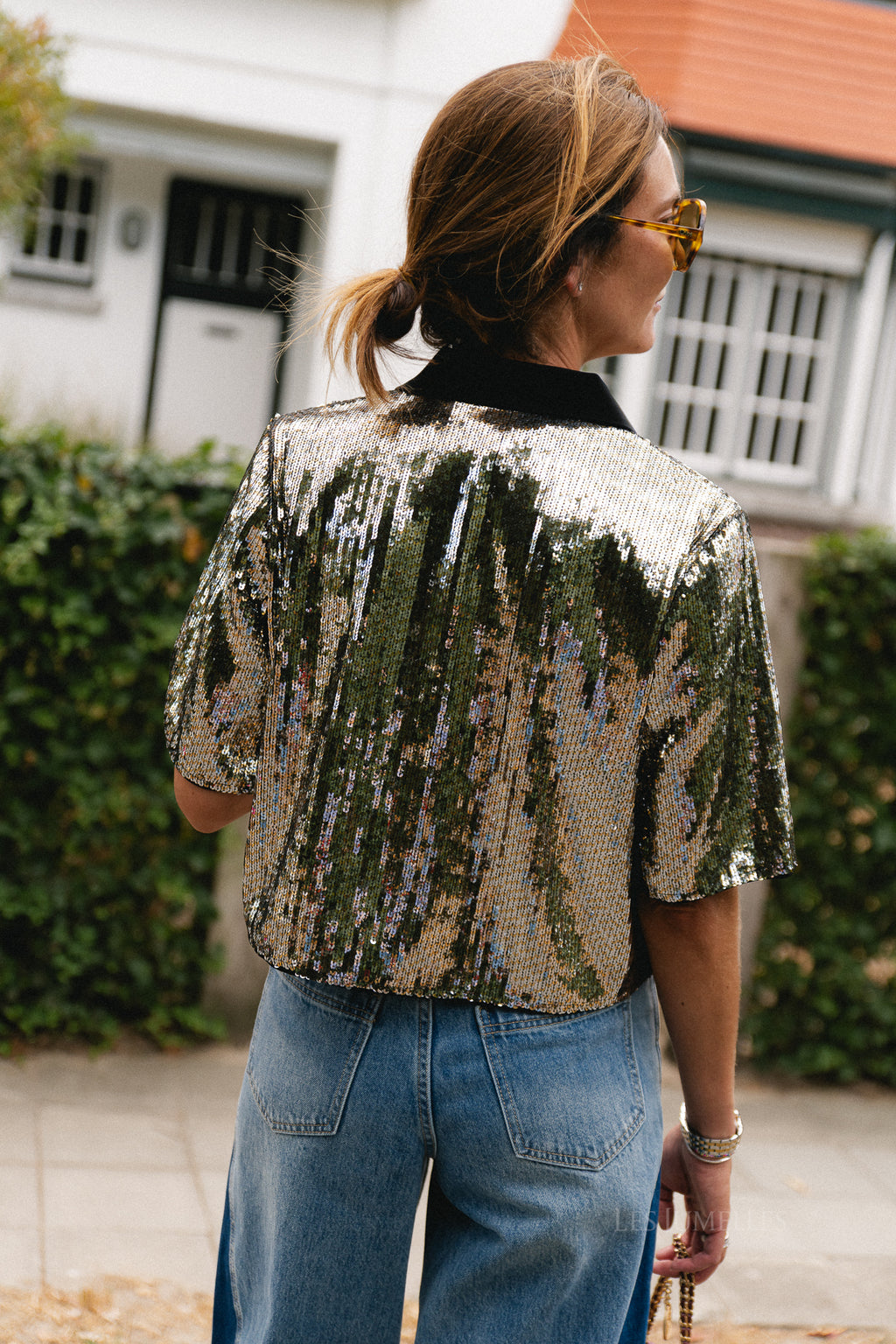 Light blouse silver