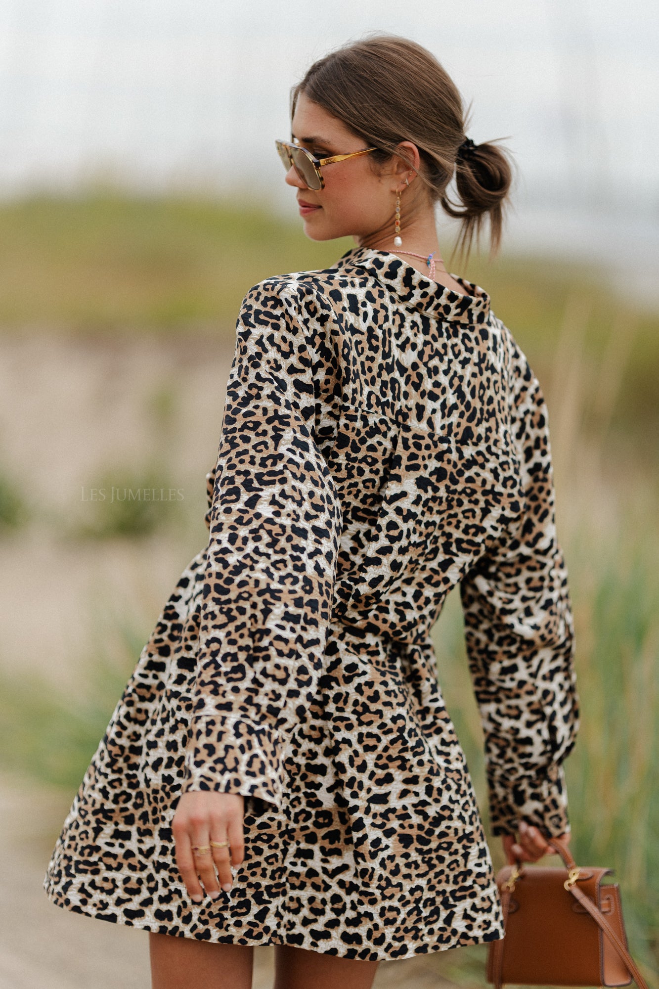 SLFSalli korte jurk leopard