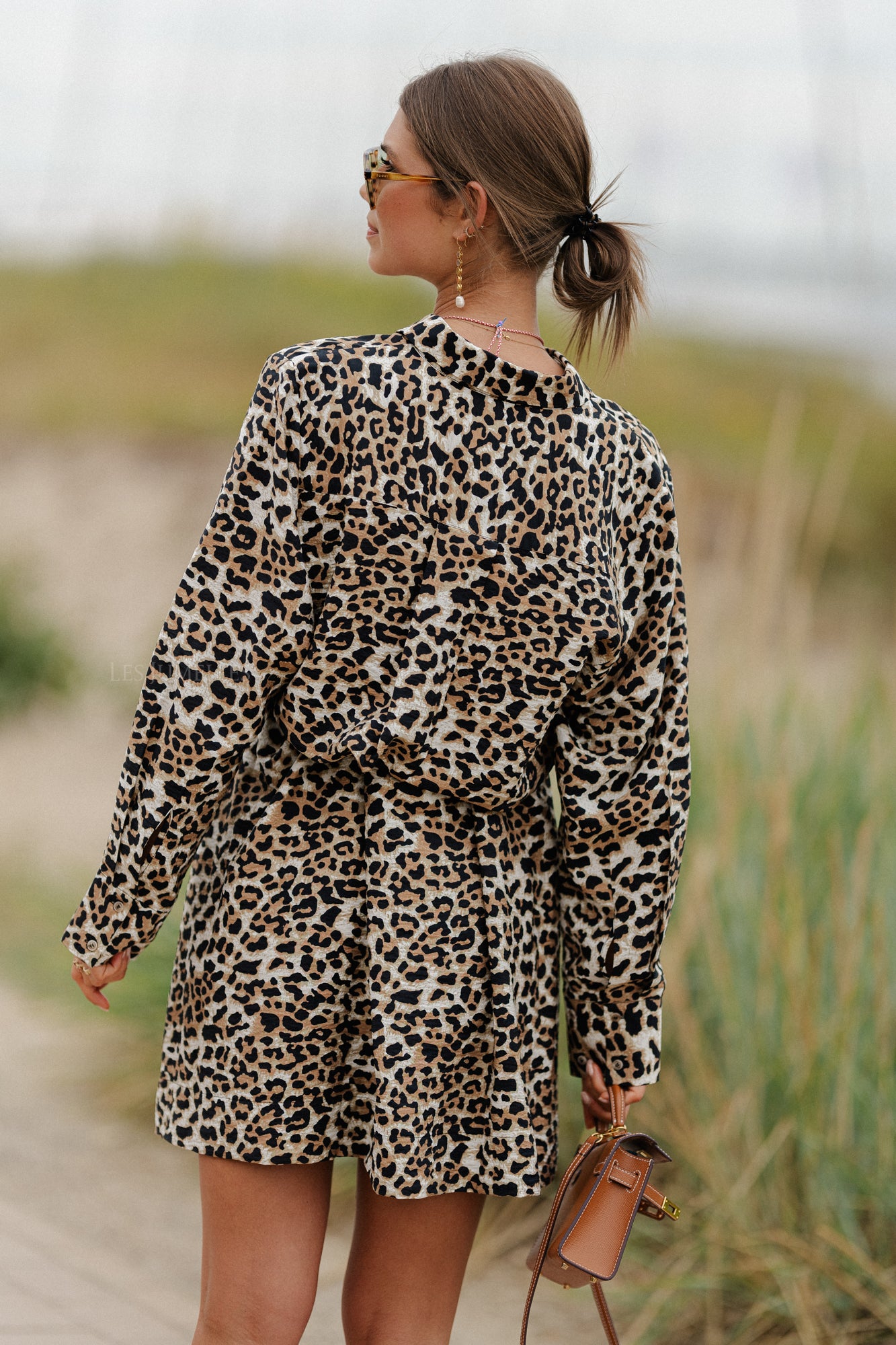 SLFSalli korte jurk leopard