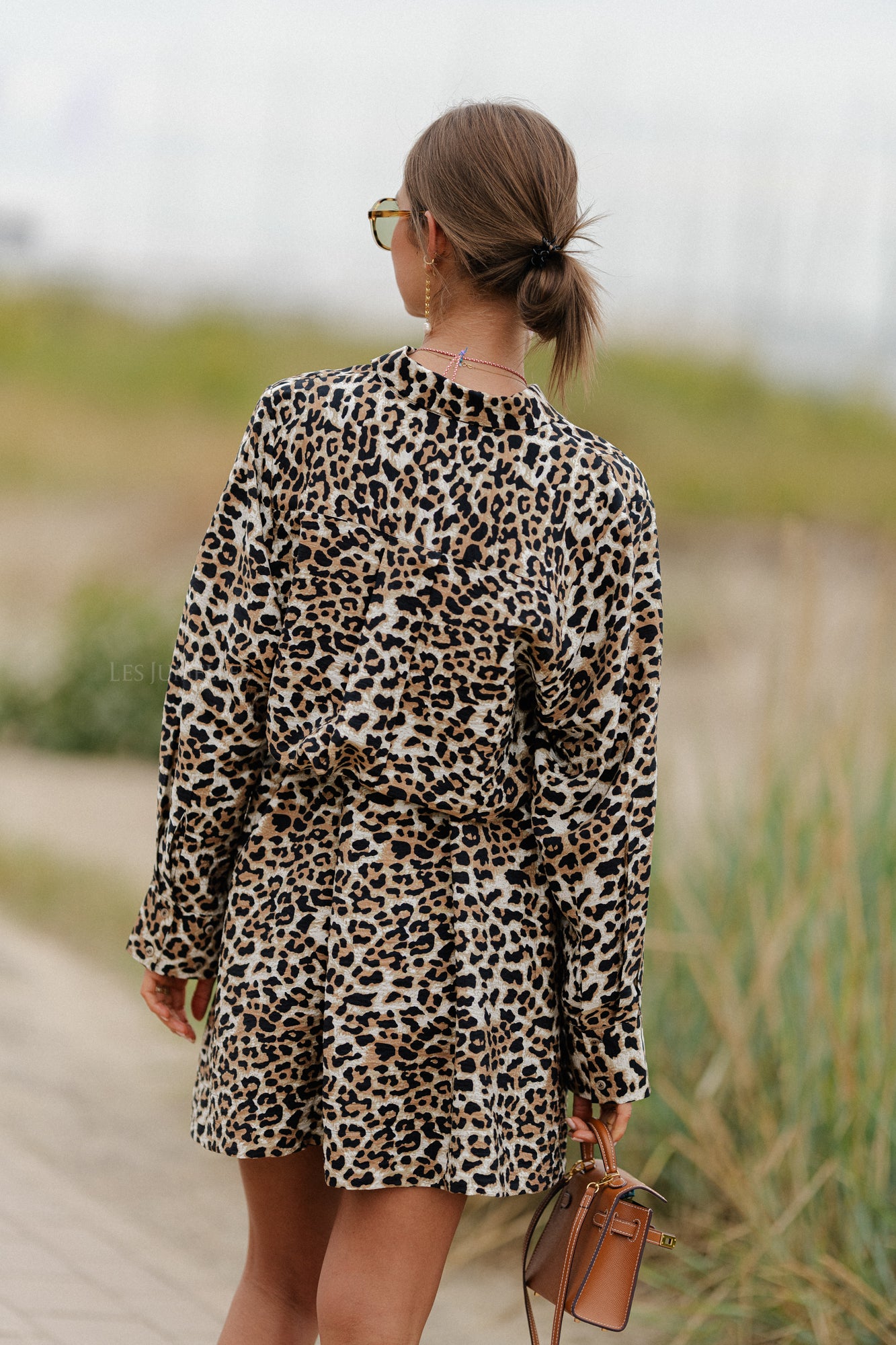 SLFSalli korte jurk leopard