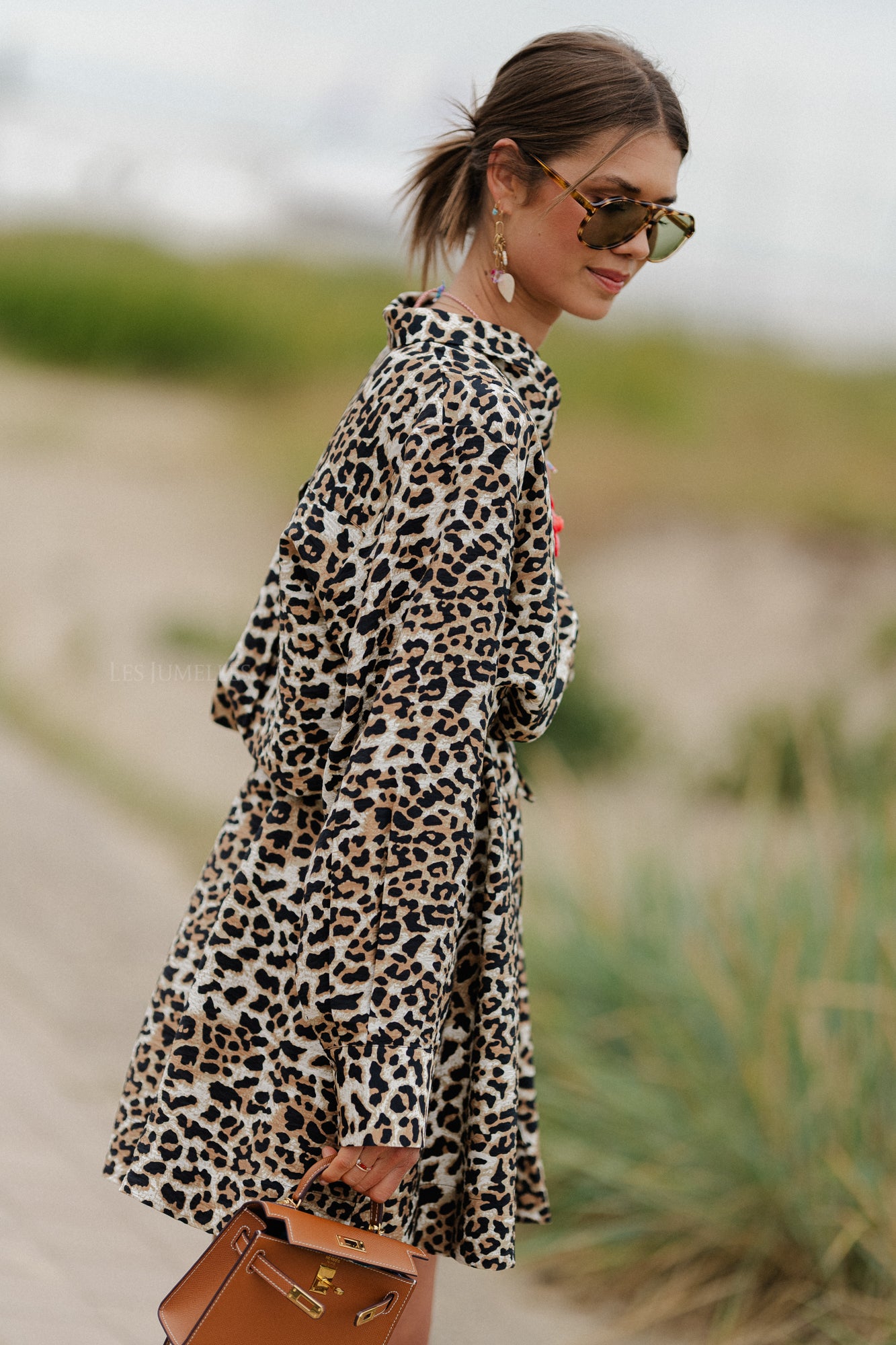 SLFSalli korte jurk leopard