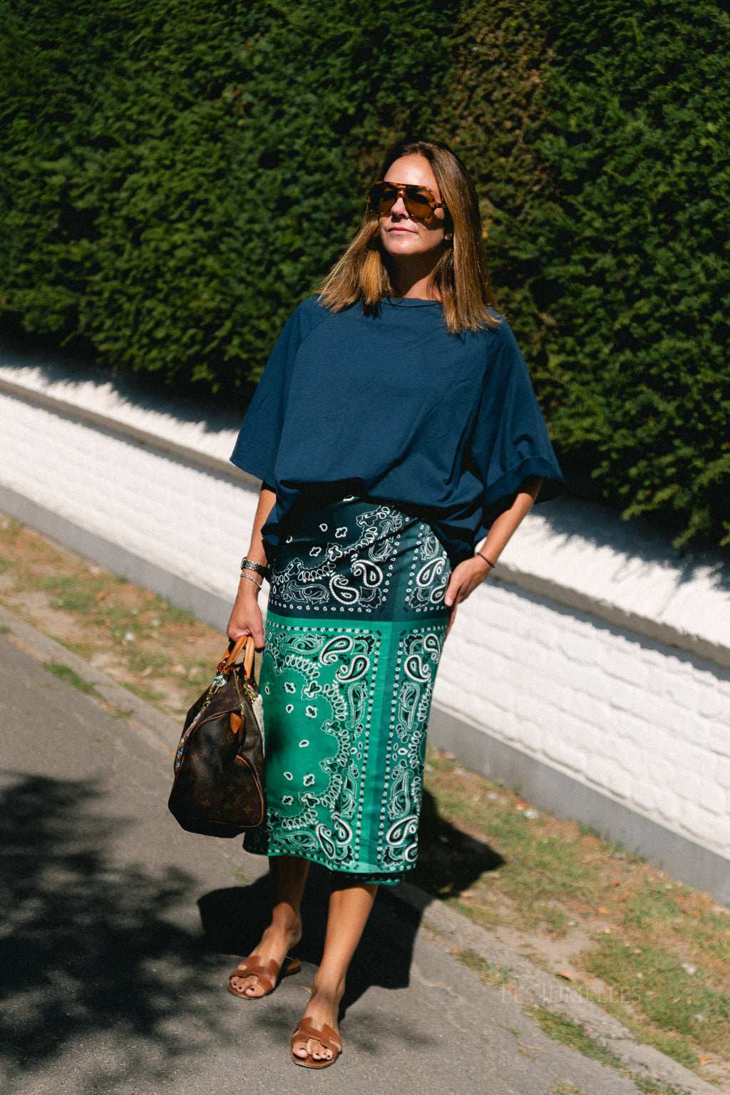 Cassie oversized T-shirt navy