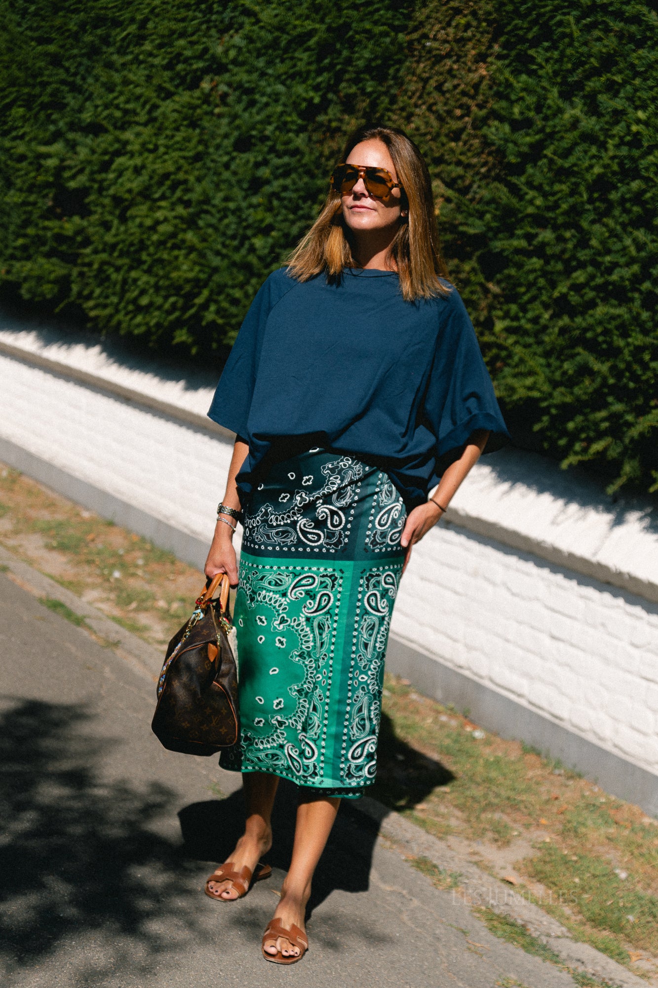 Cassie oversized T-shirt navy