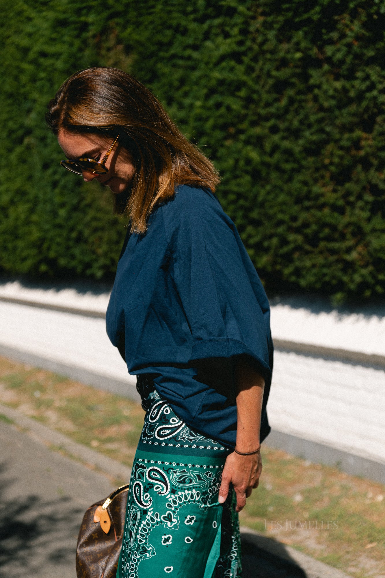 Cassie oversized T-shirt navy