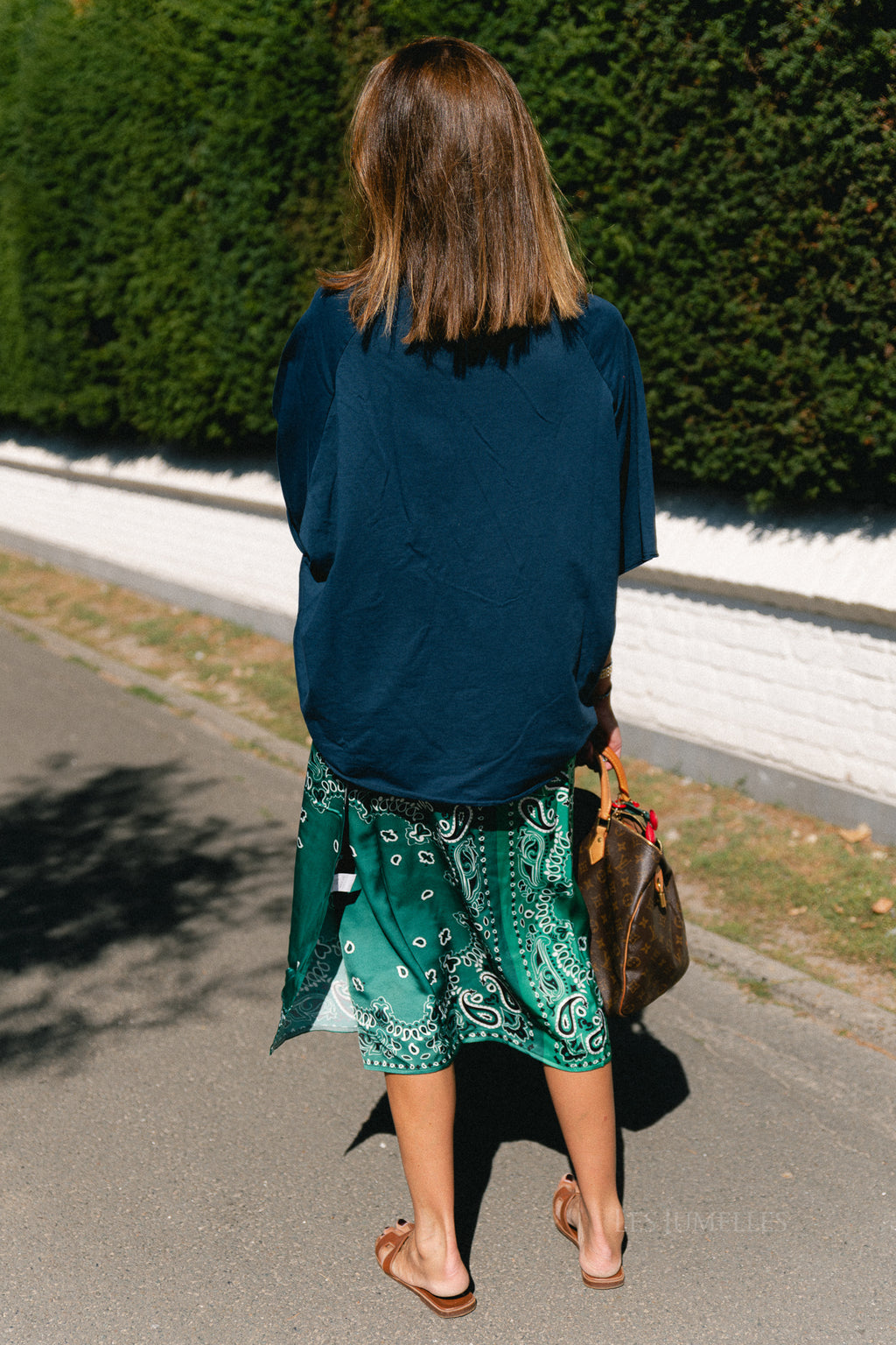 Cassie oversized T-shirt navy