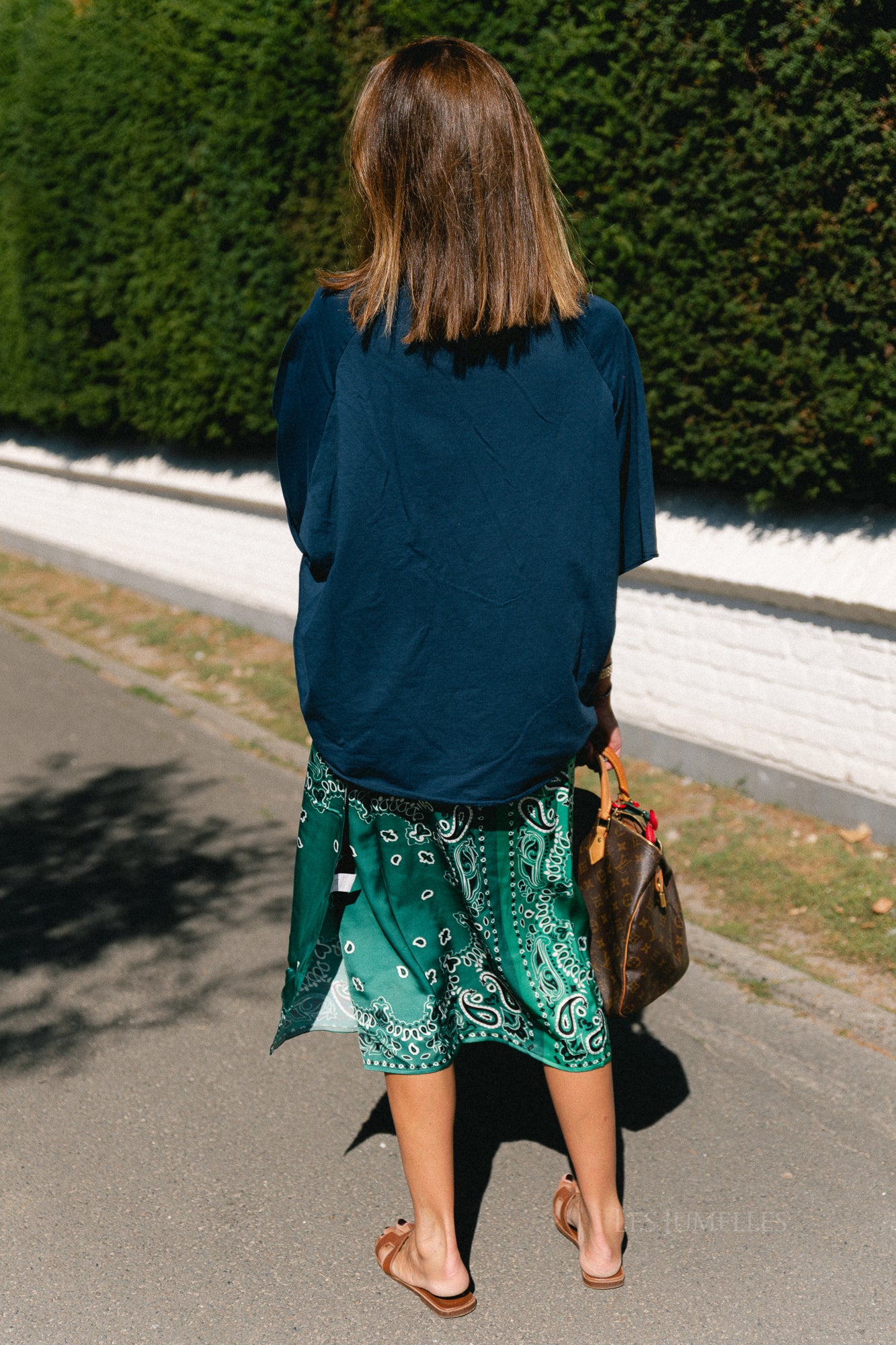 Cassie oversized T-shirt navy
