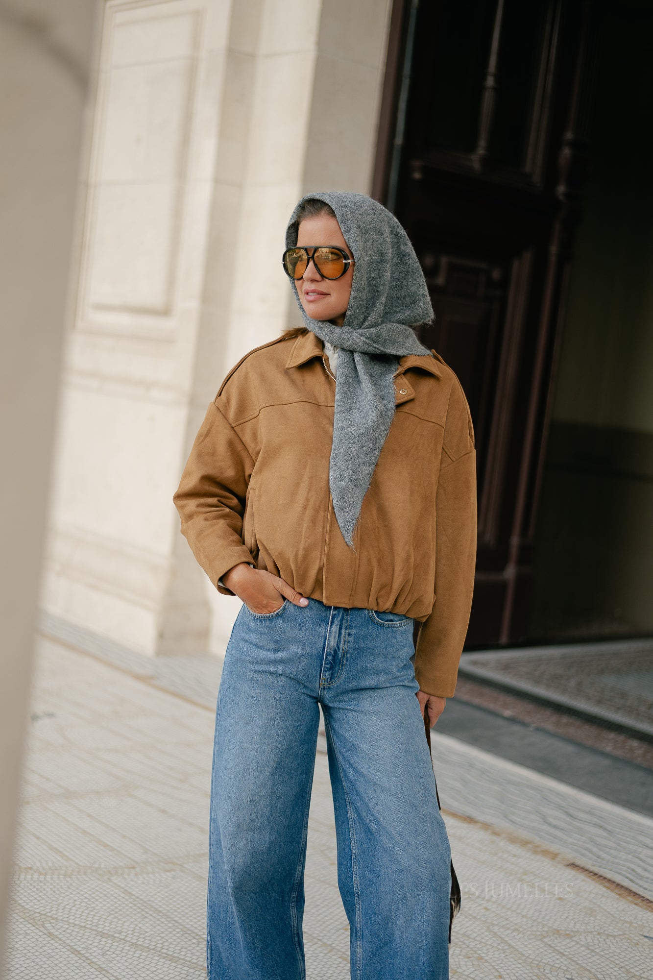 Cara jacket camel