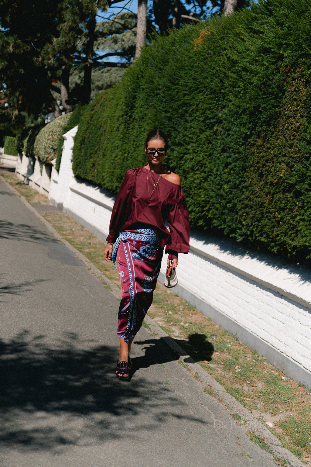 Luna wrap skirt - celestial