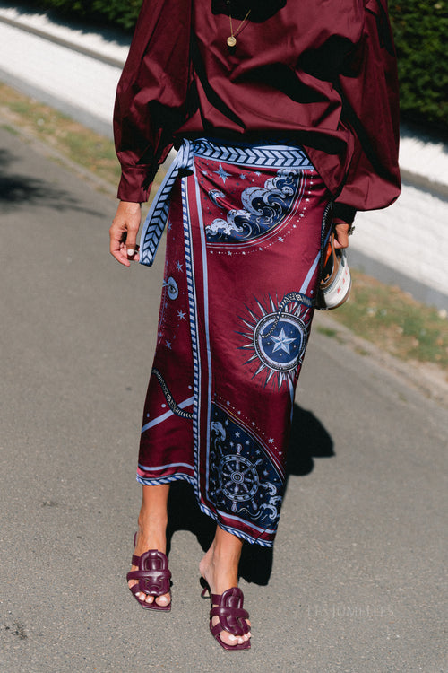 Luna wrap skirt - celestial