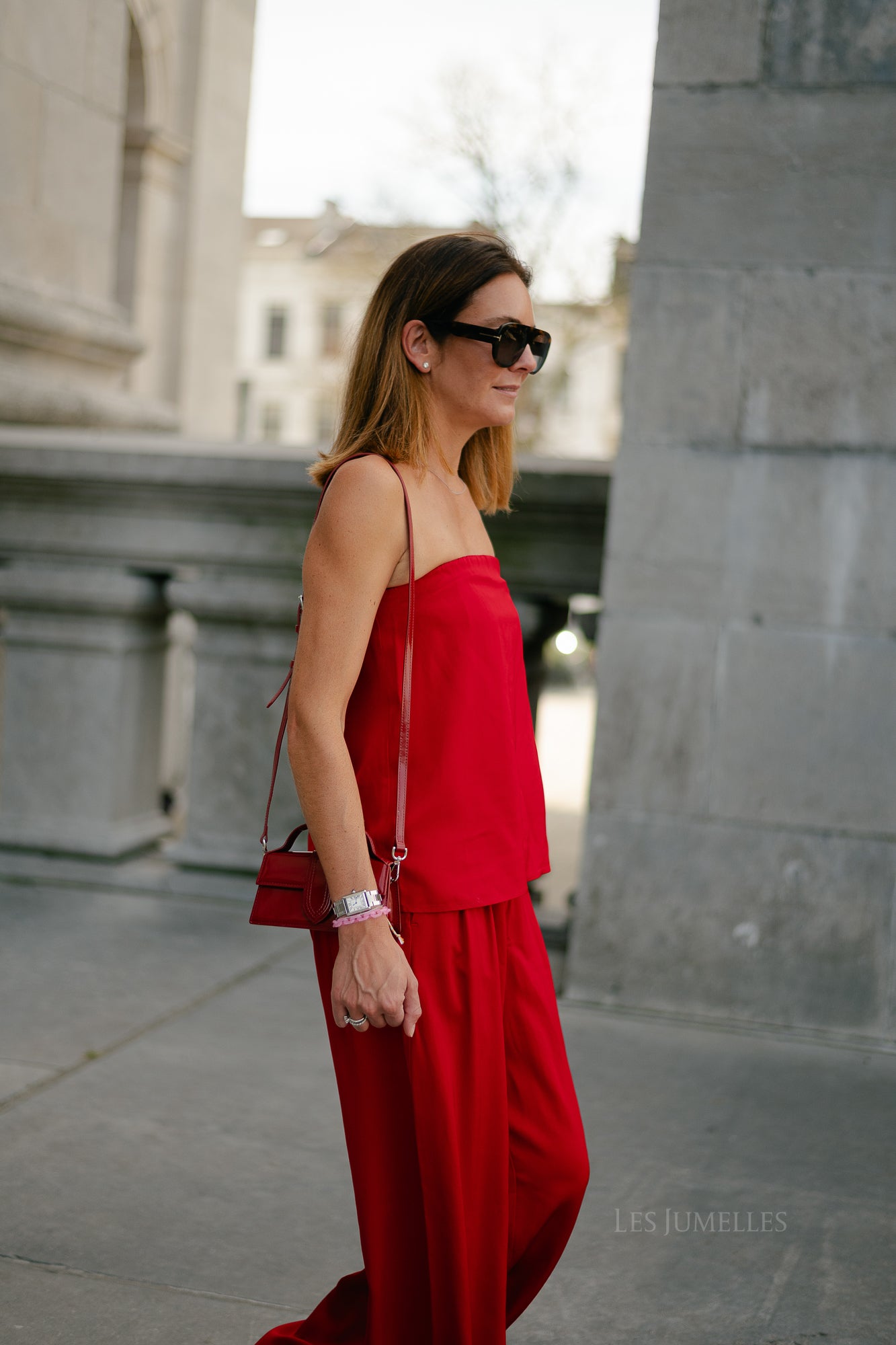 SLFLeonore tube top equestrian red