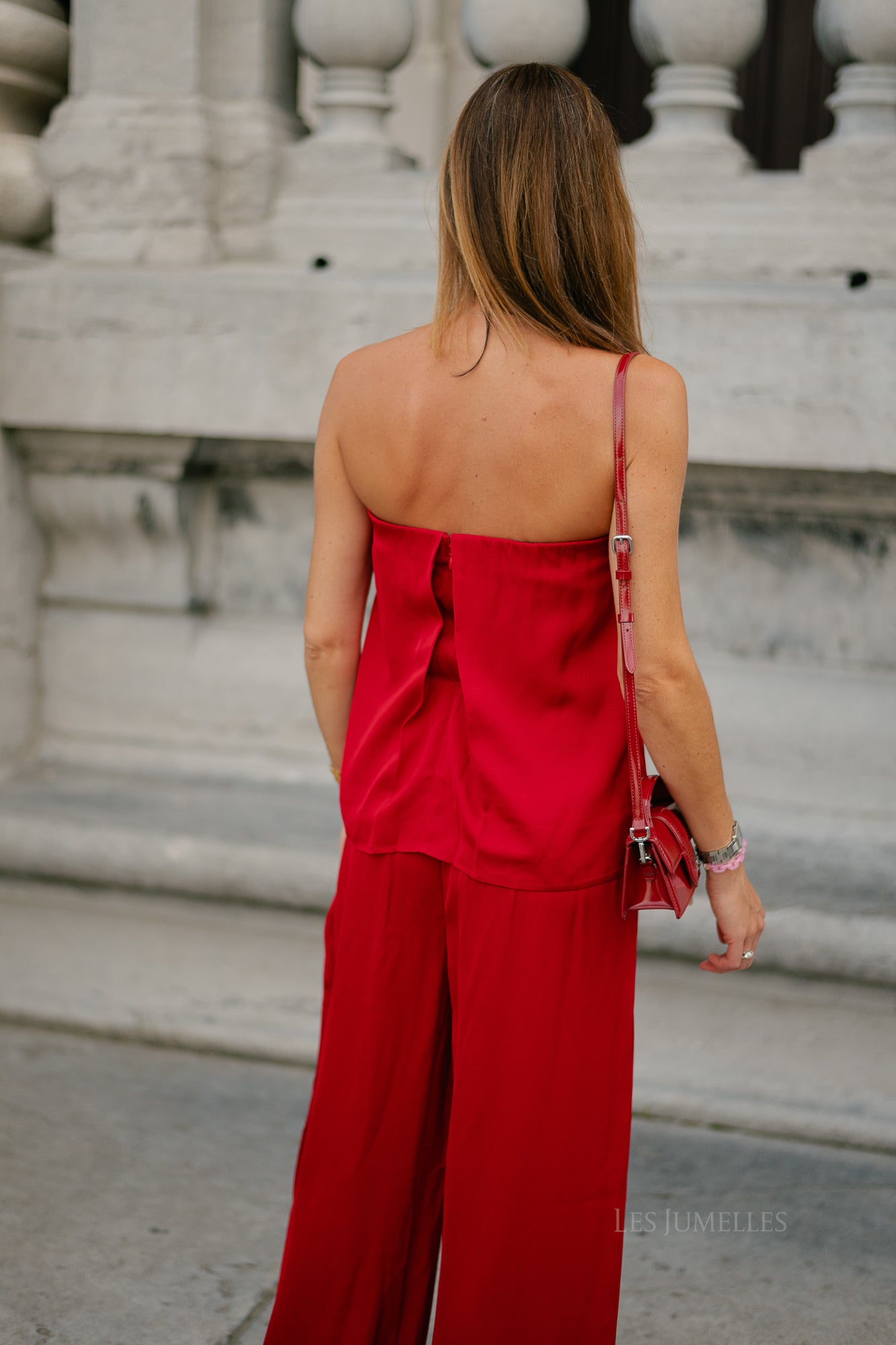 SLFLeonore tube top equestrian red