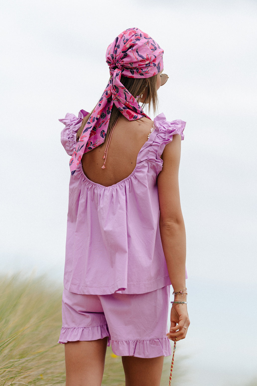 Coralie Shorts Orchid