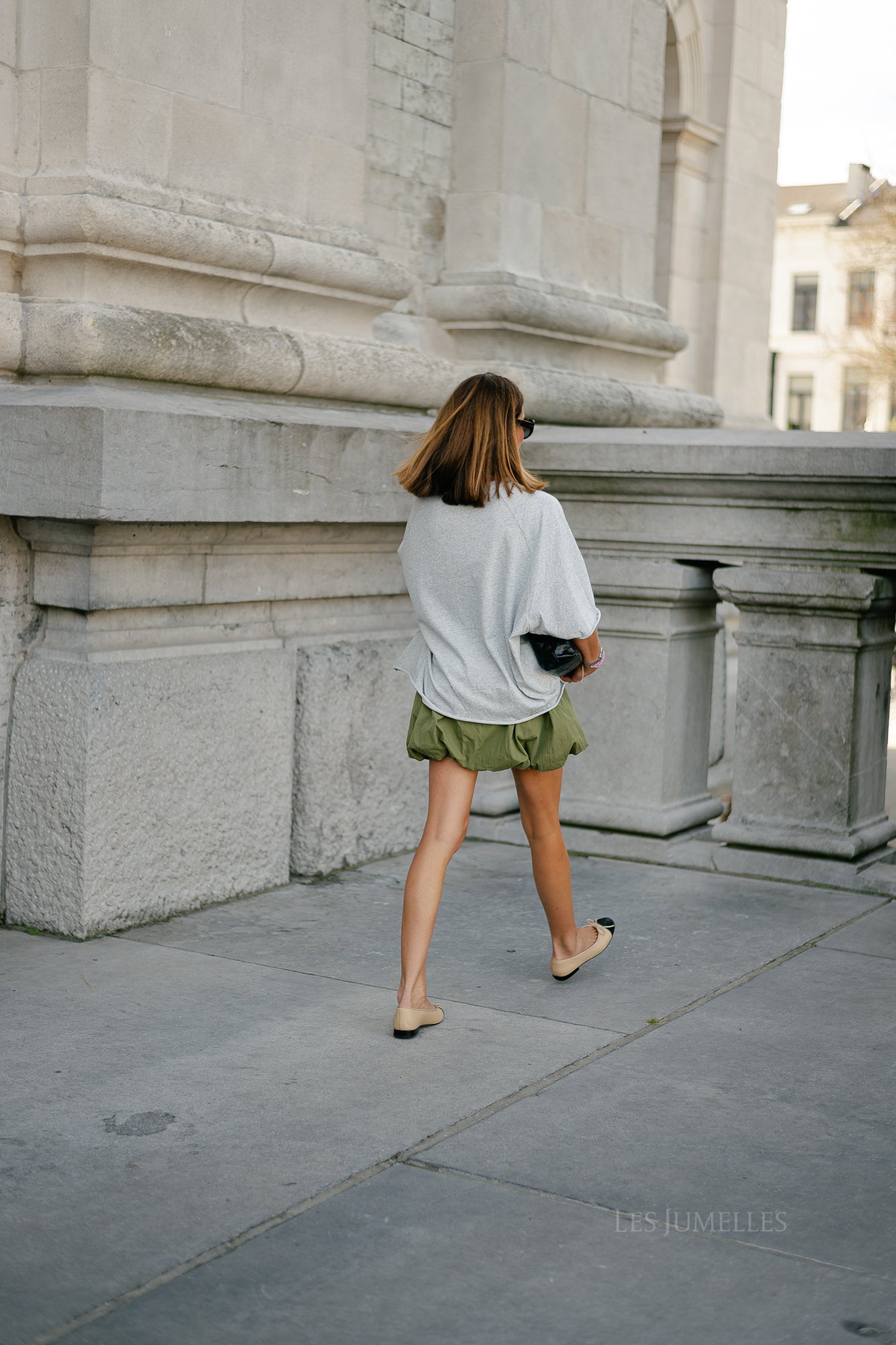 Marissa skirt grape leaf