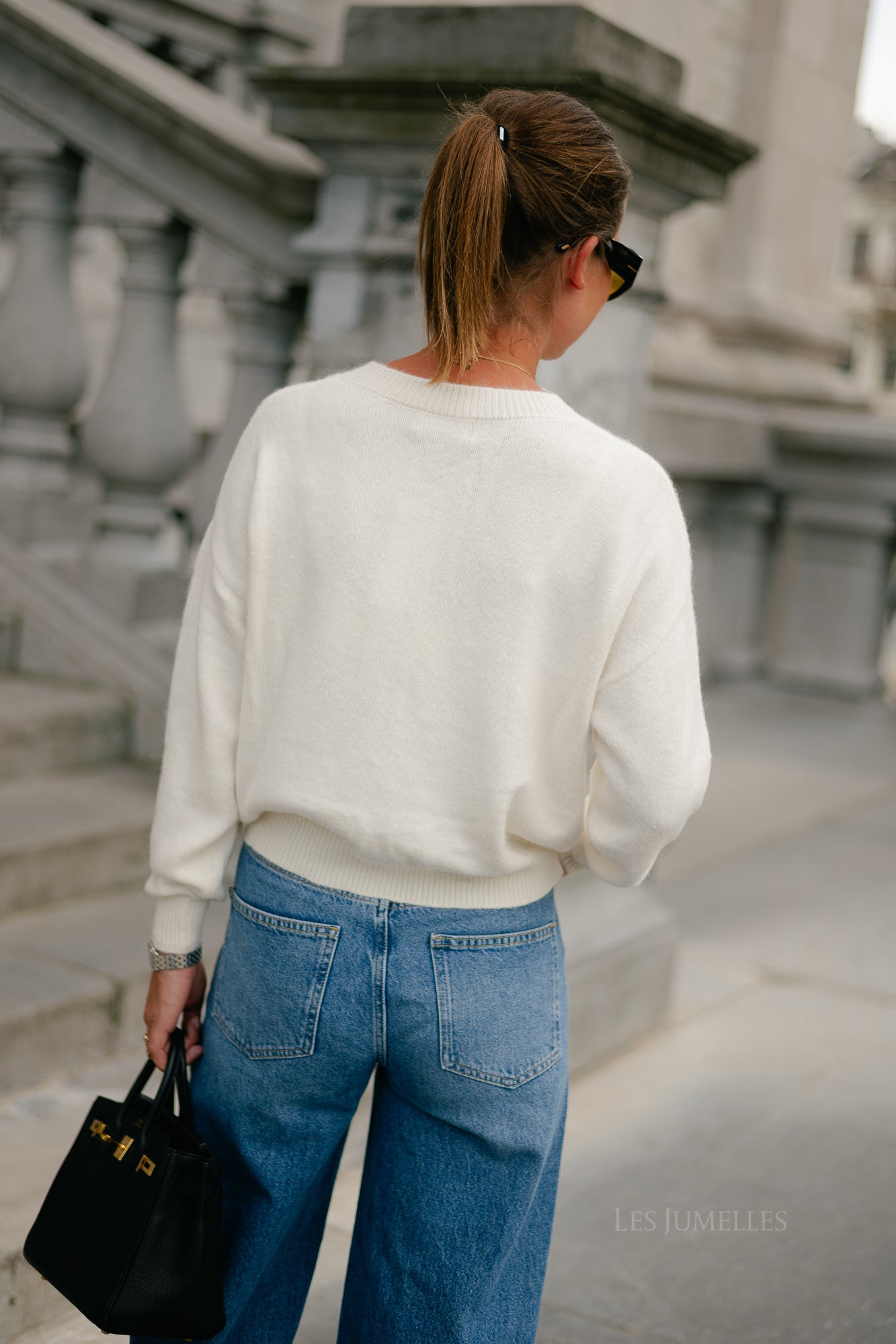 Aurelia cardigan ecru