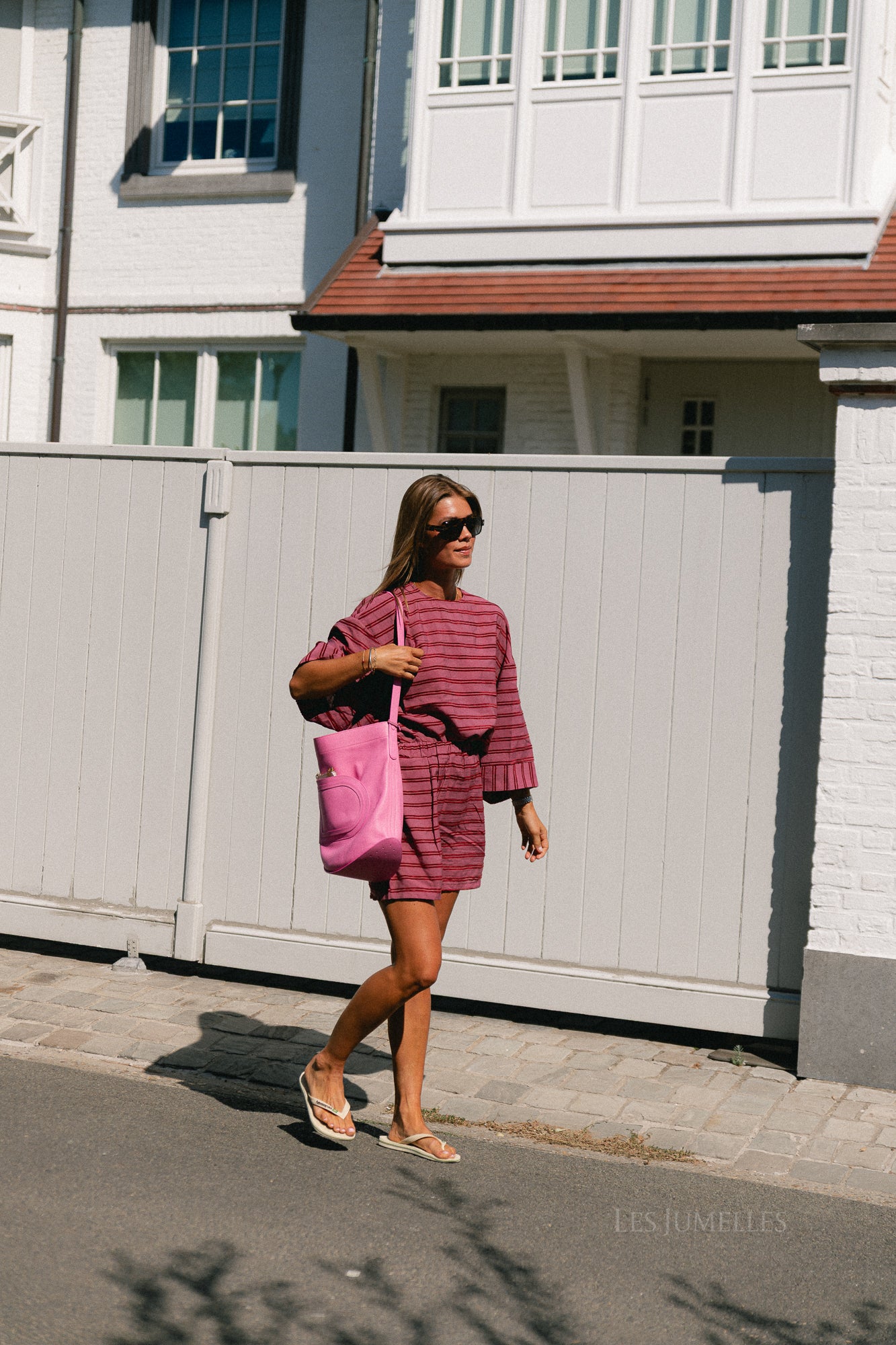 Gigi striped blouse roan rouge