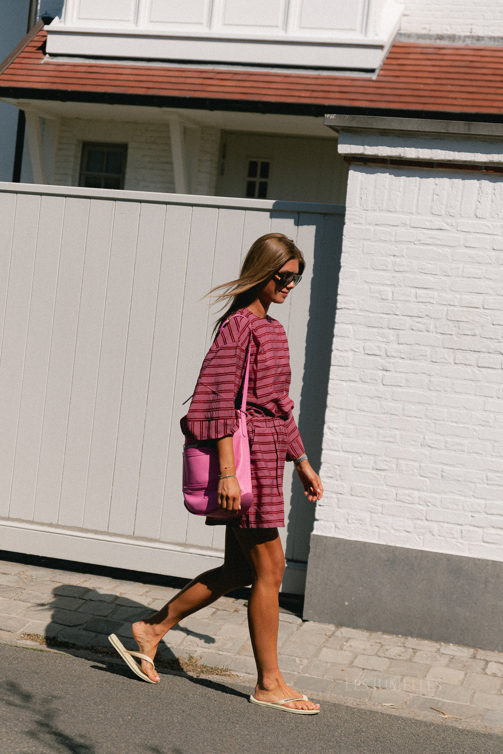 Gigi striped blouse roan rouge