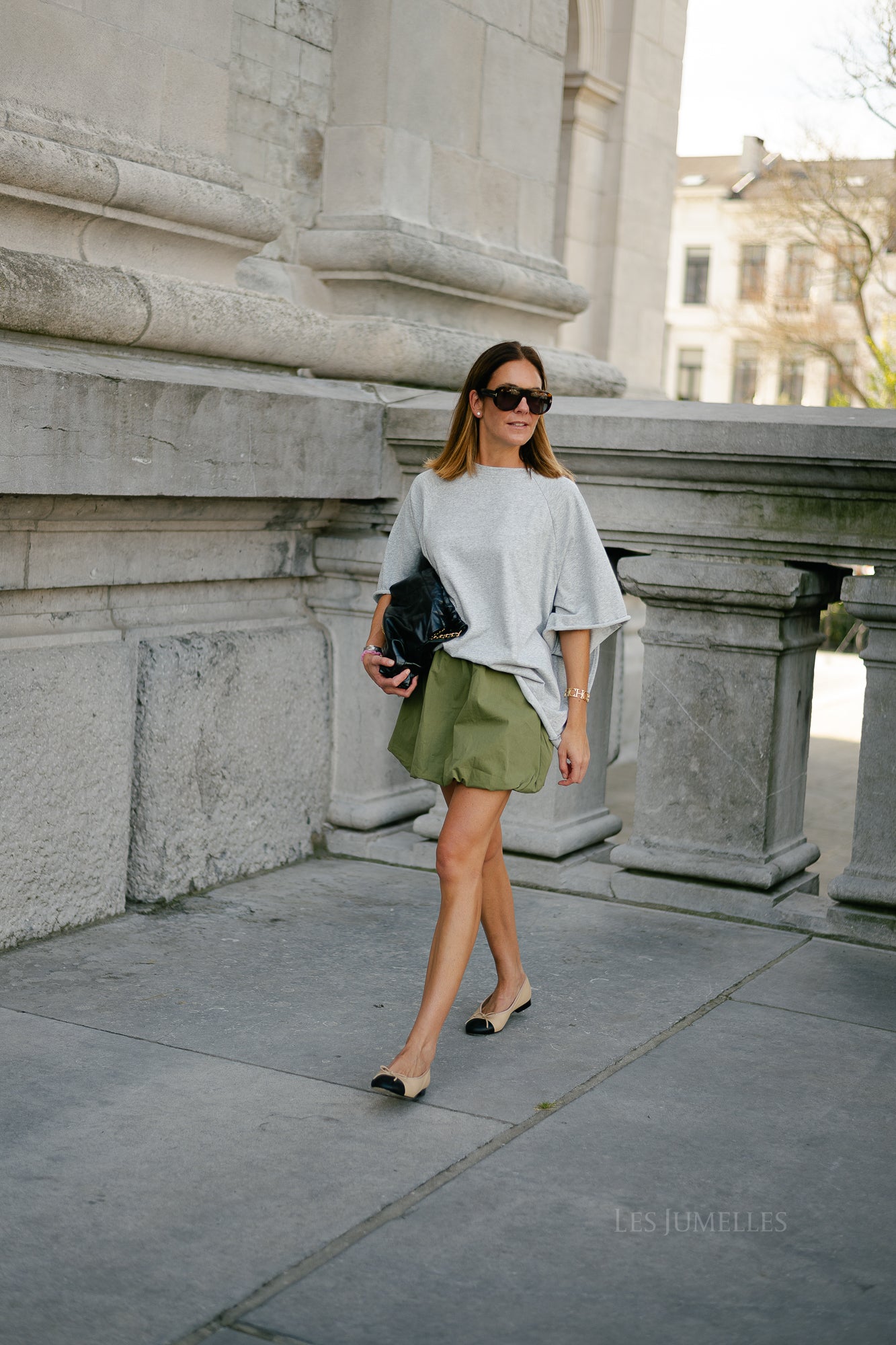 Marissa skirt grape leaf