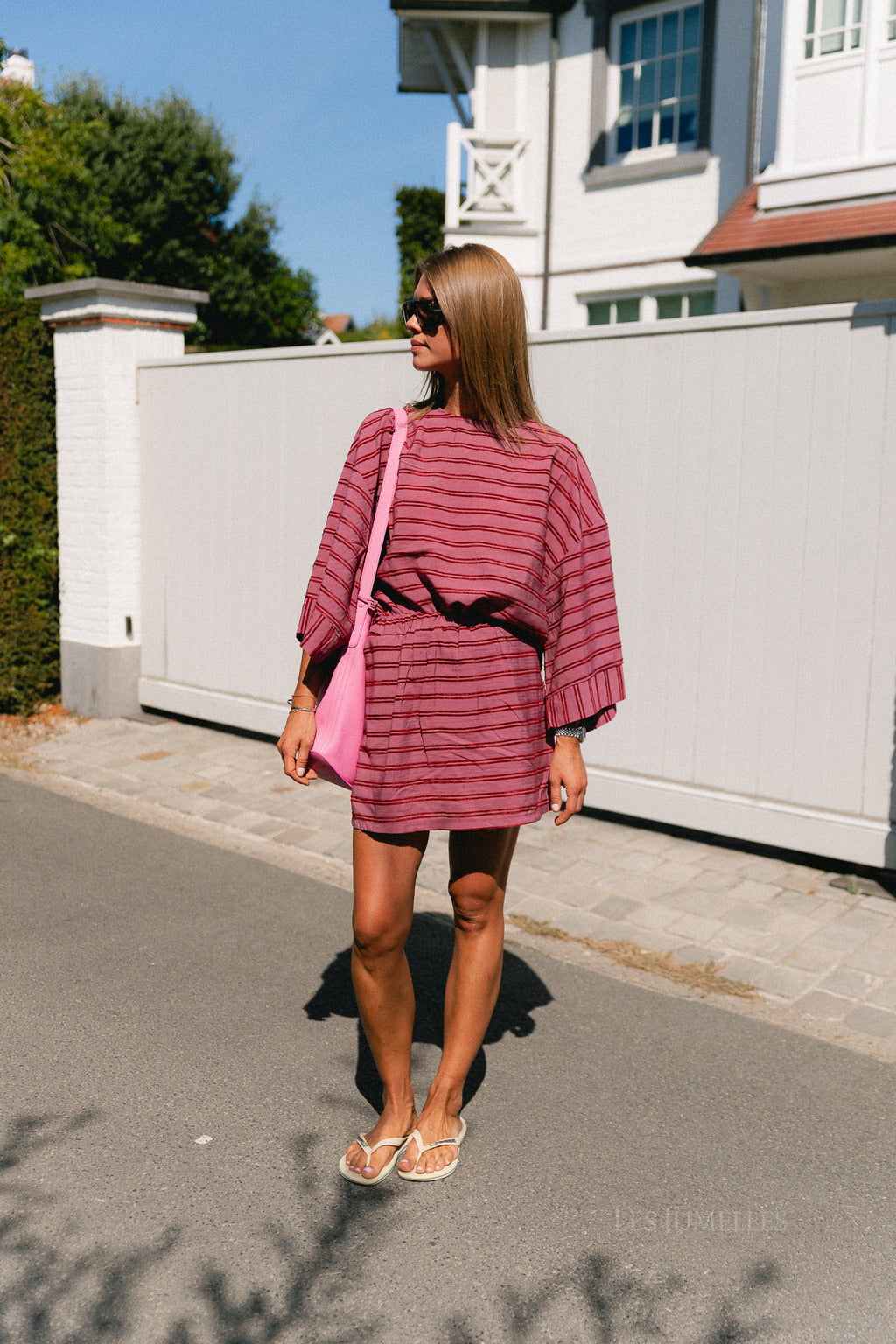 Gigi striped blouse roan rouge