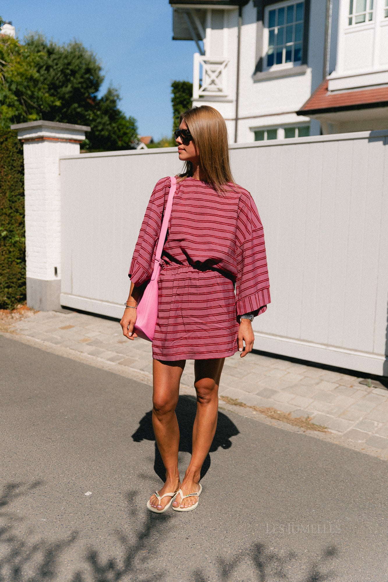 Gigi striped skirt roan rouge