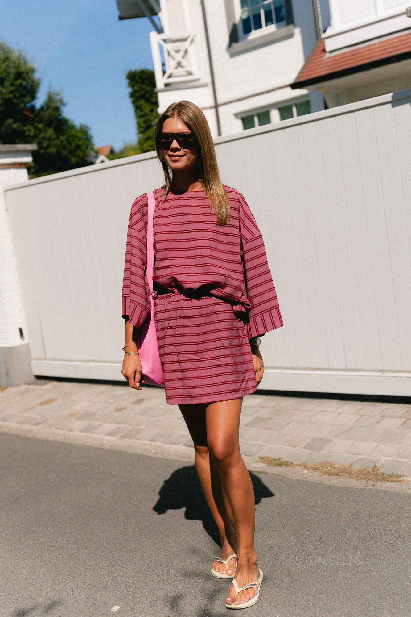 Gigi striped blouse roan rouge