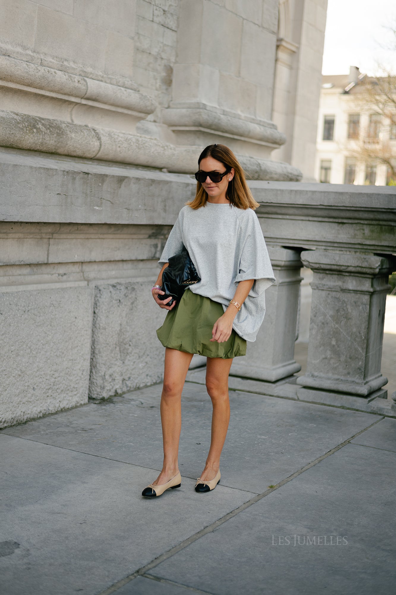Marissa skirt grape leaf
