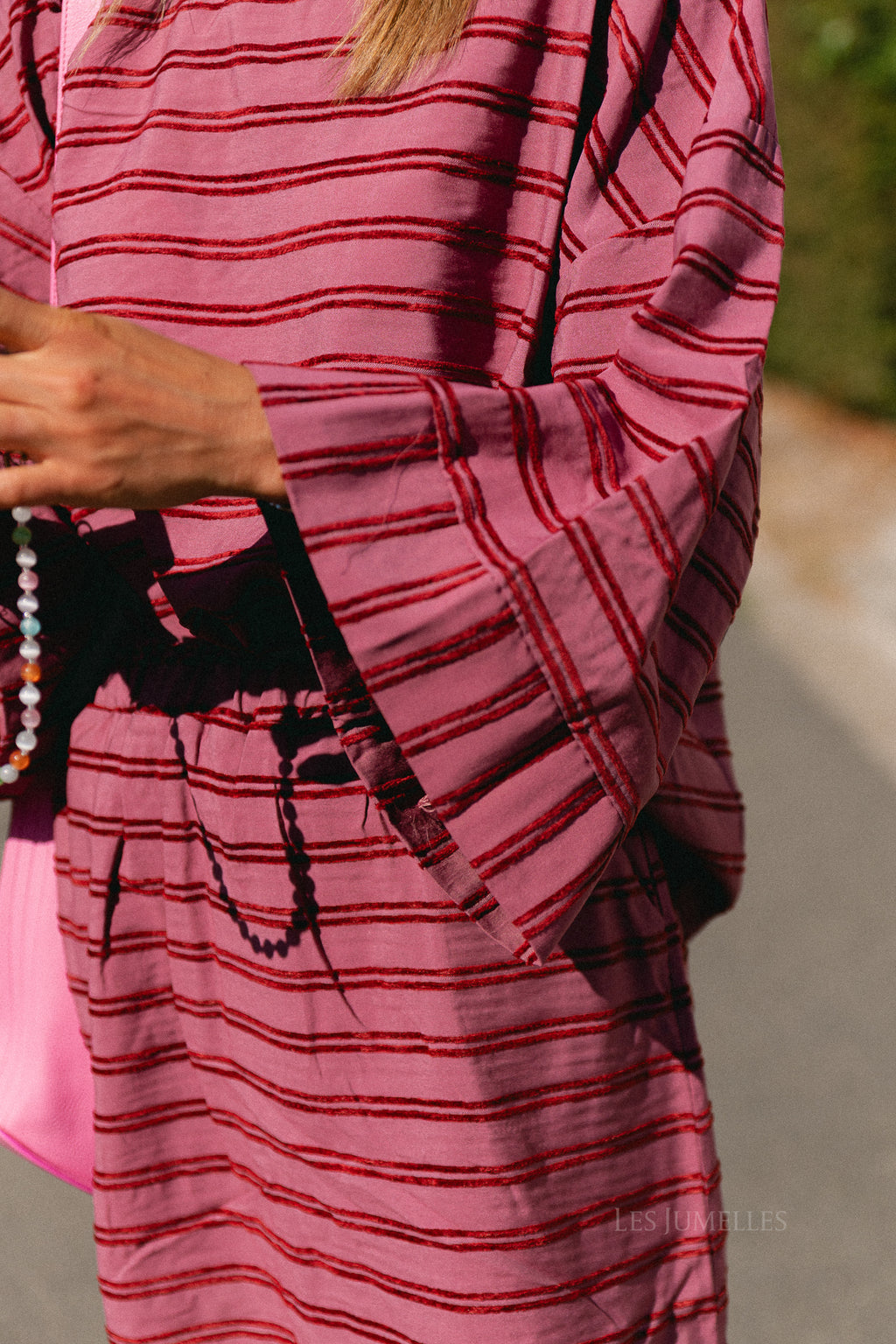 Gigi striped blouse roan rouge
