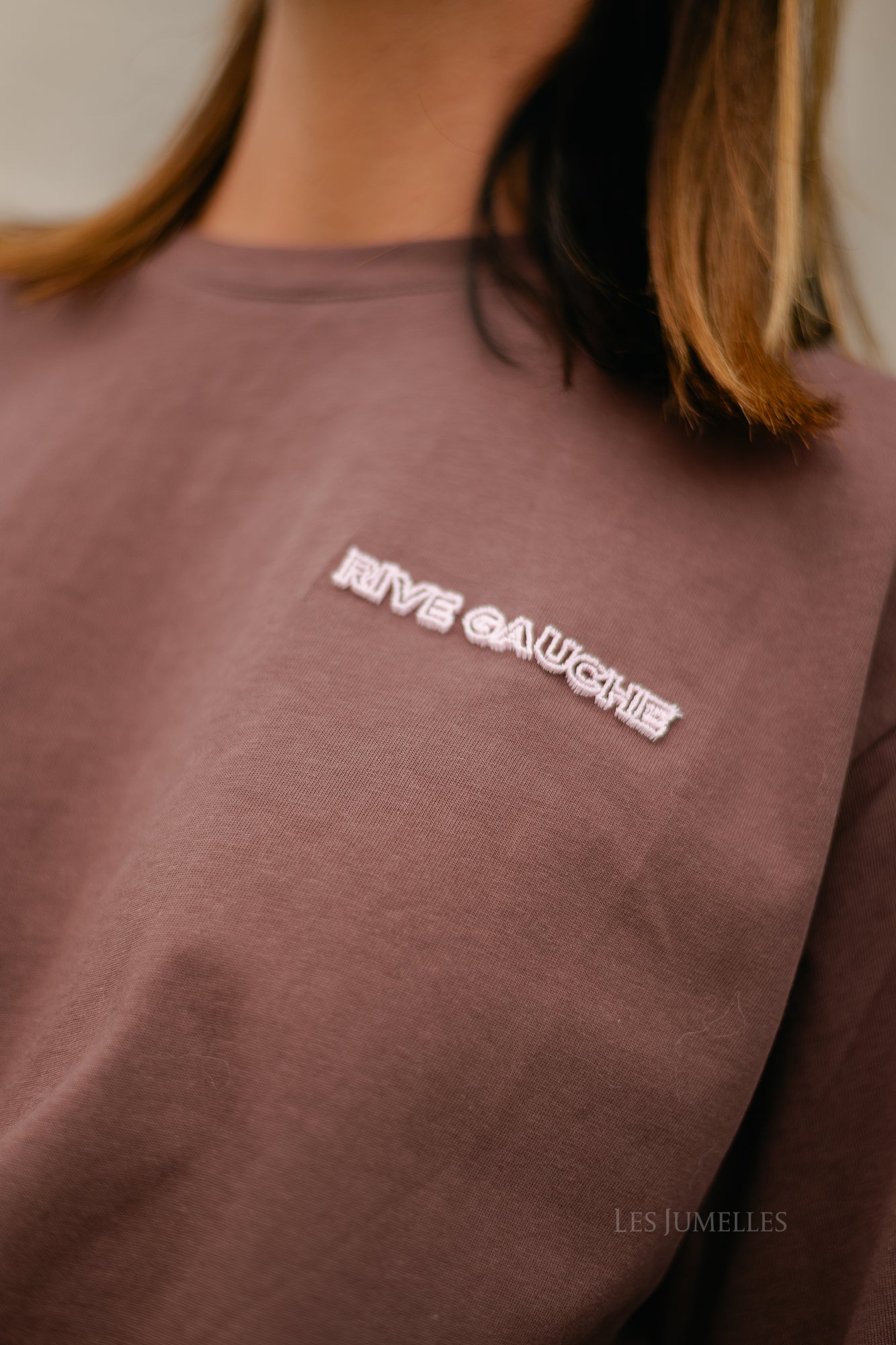 Rive gauche T-shirt brown