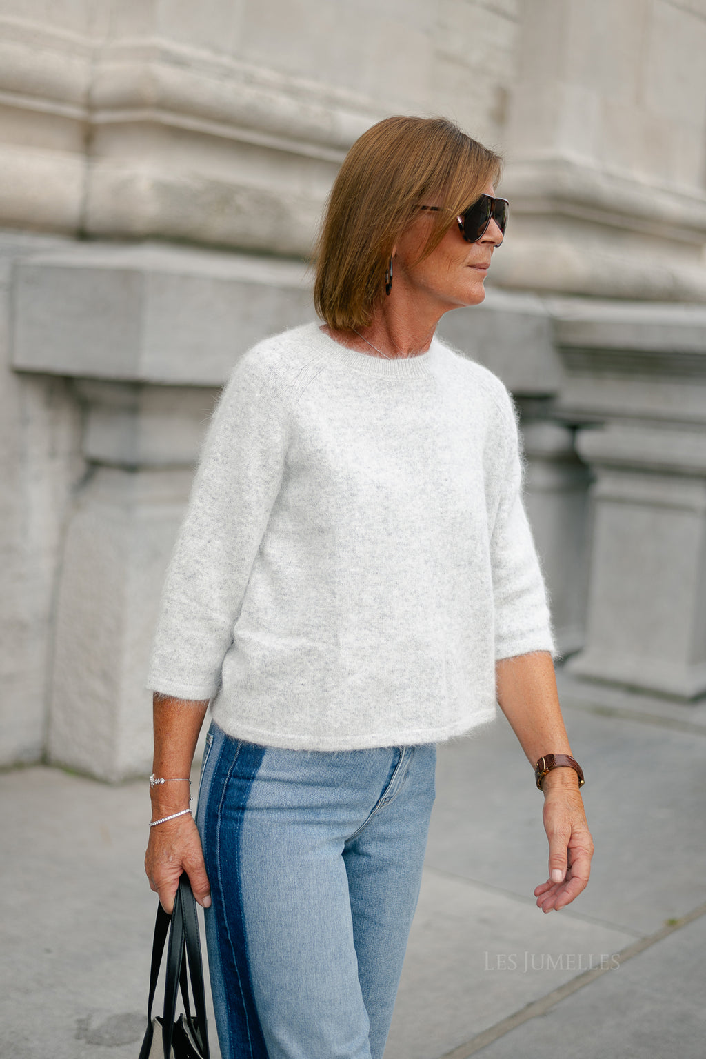 Margot jumper light grey melange