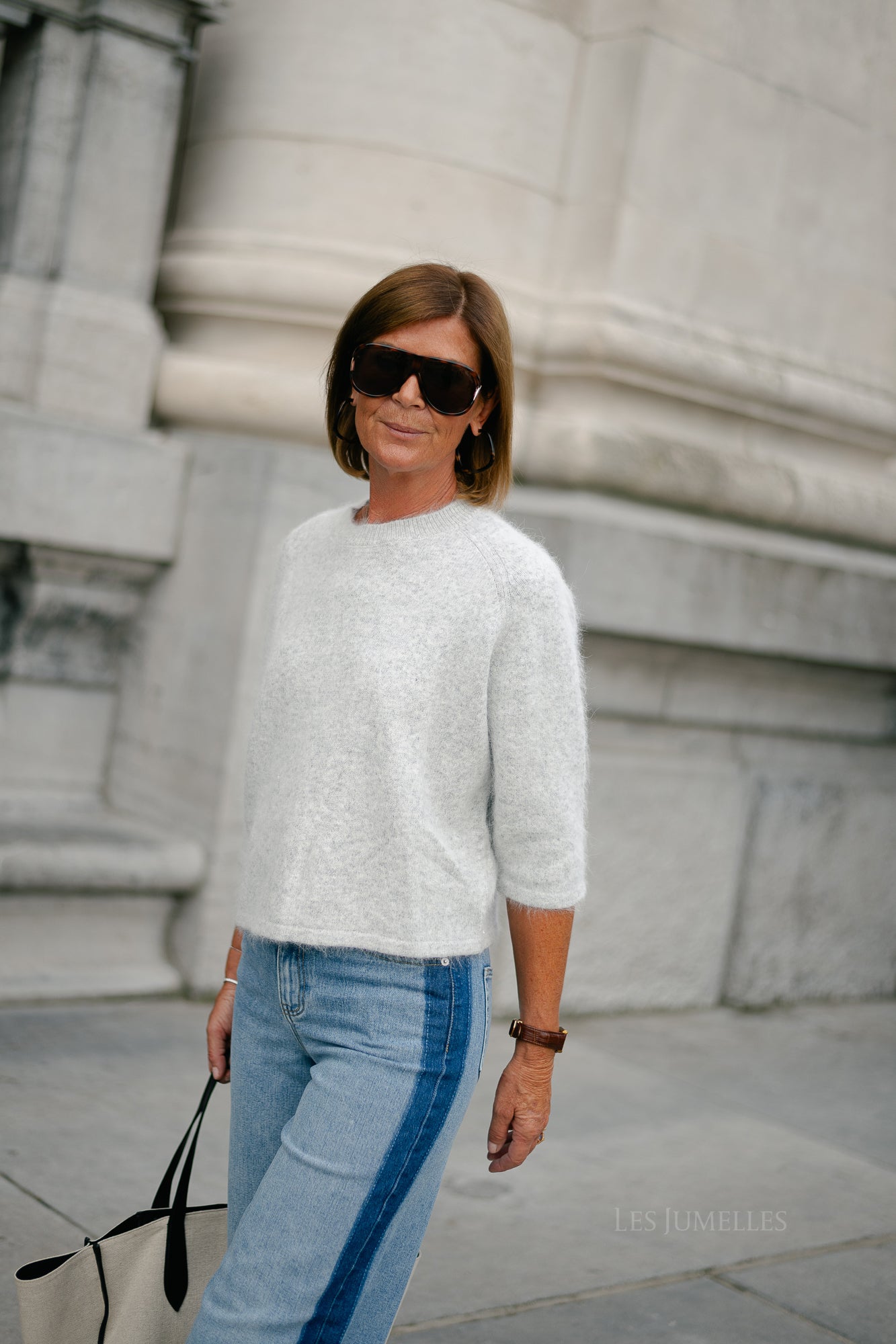 Margot jumper light grey melange