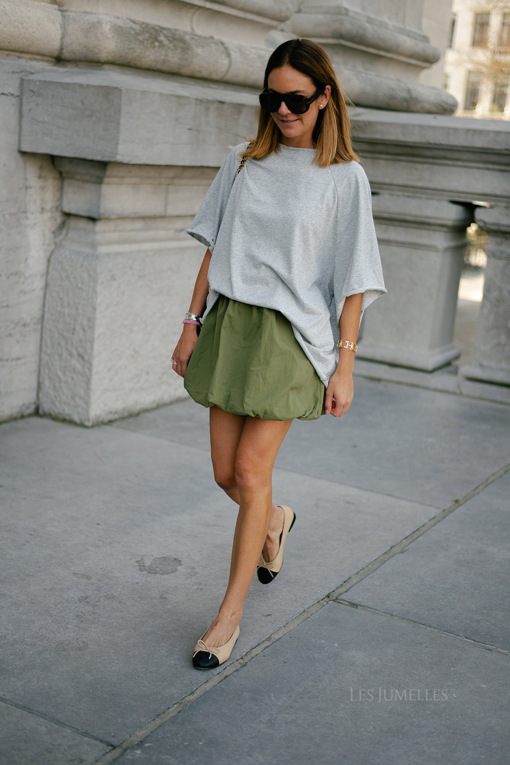 Marissa skirt grape leaf