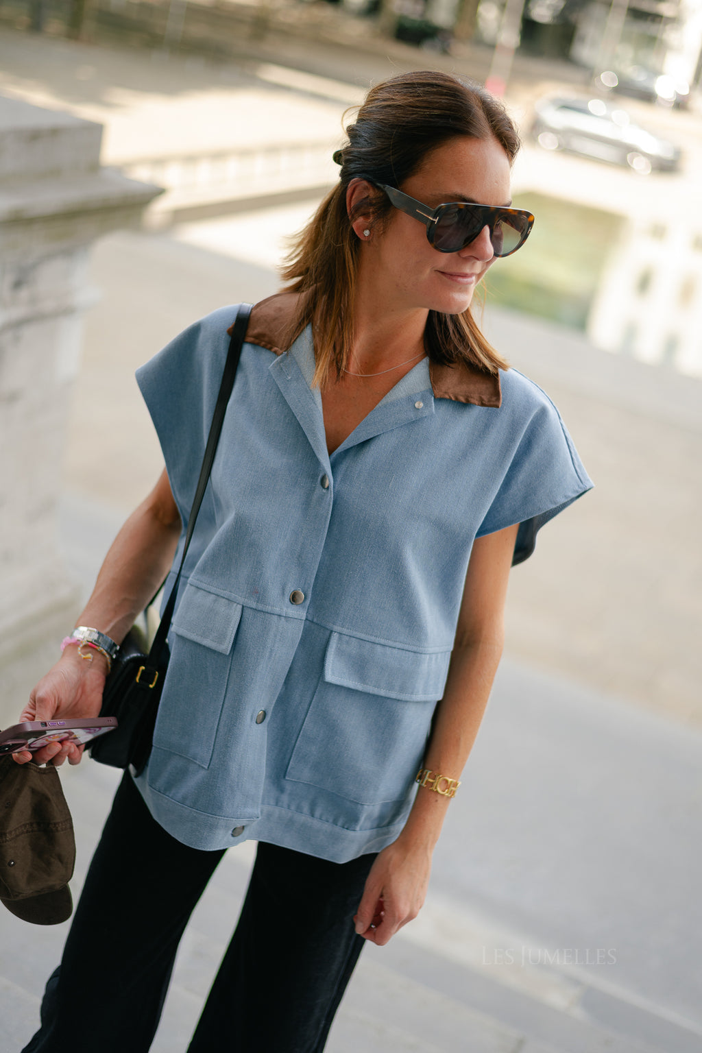 Reeva SL jacket denim blue