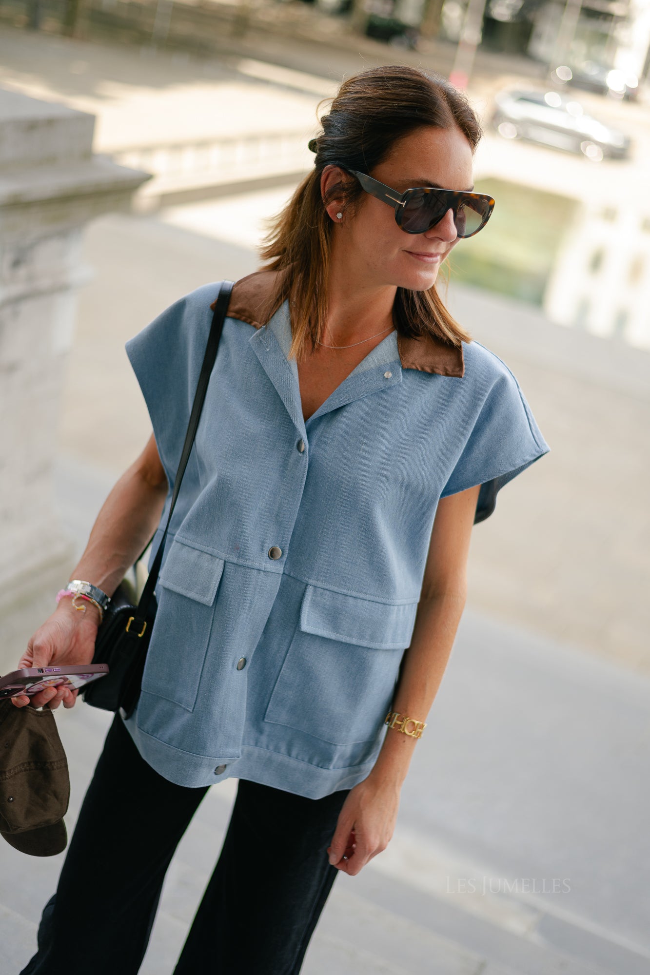 Reeva SL jacket denim blue