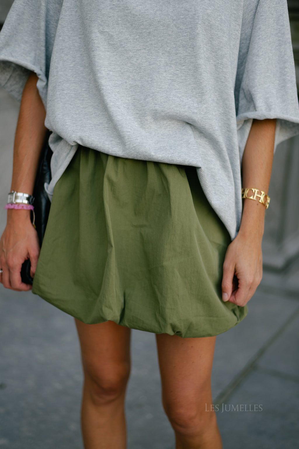 Marissa skirt grape leaf