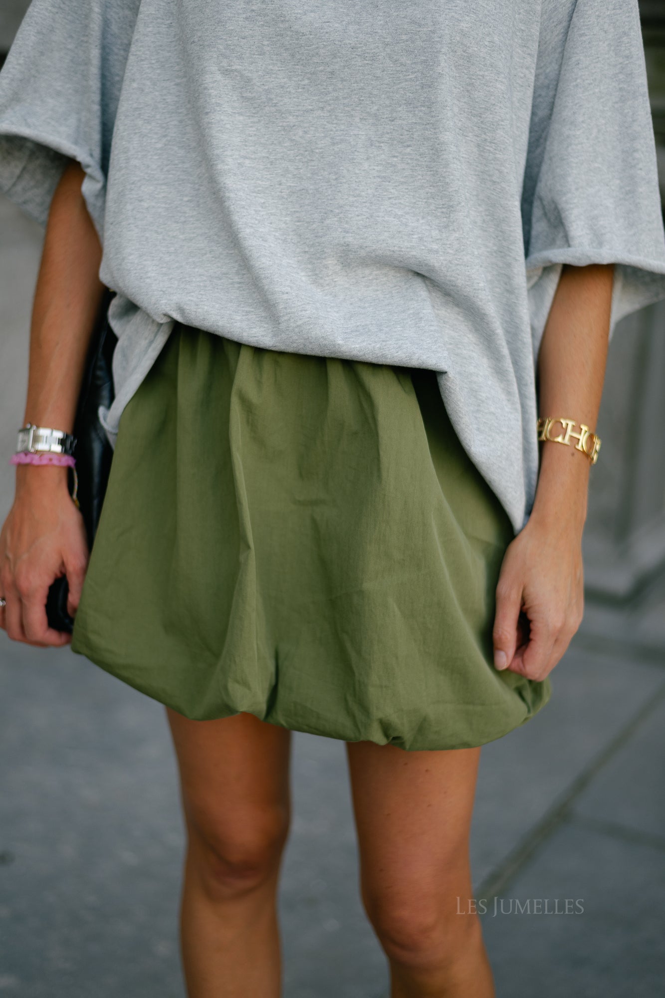 Marissa skirt grape leaf