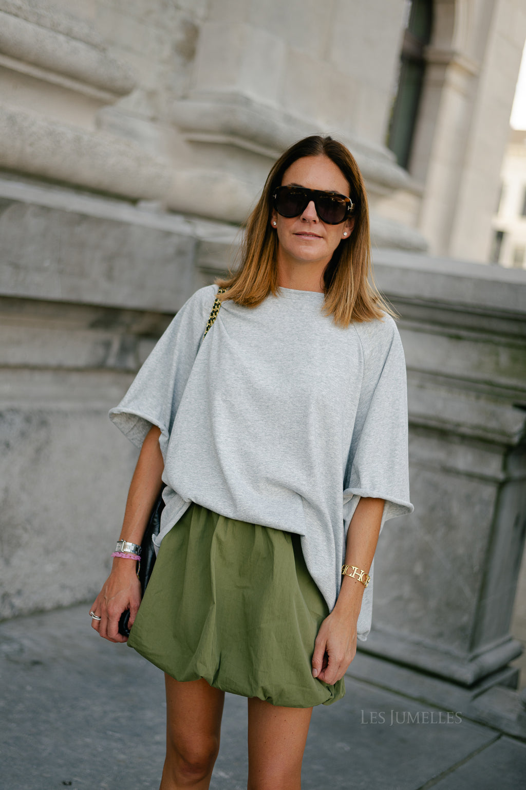 Marissa skirt grape leaf