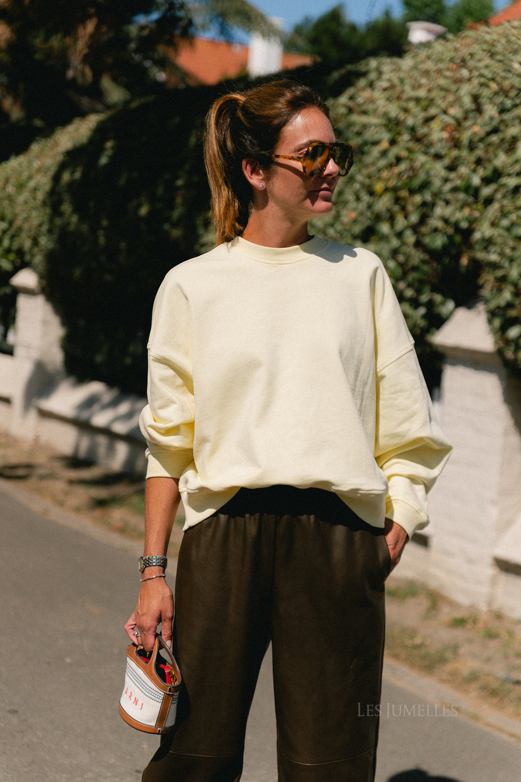 Oversize Emielia sweater flan