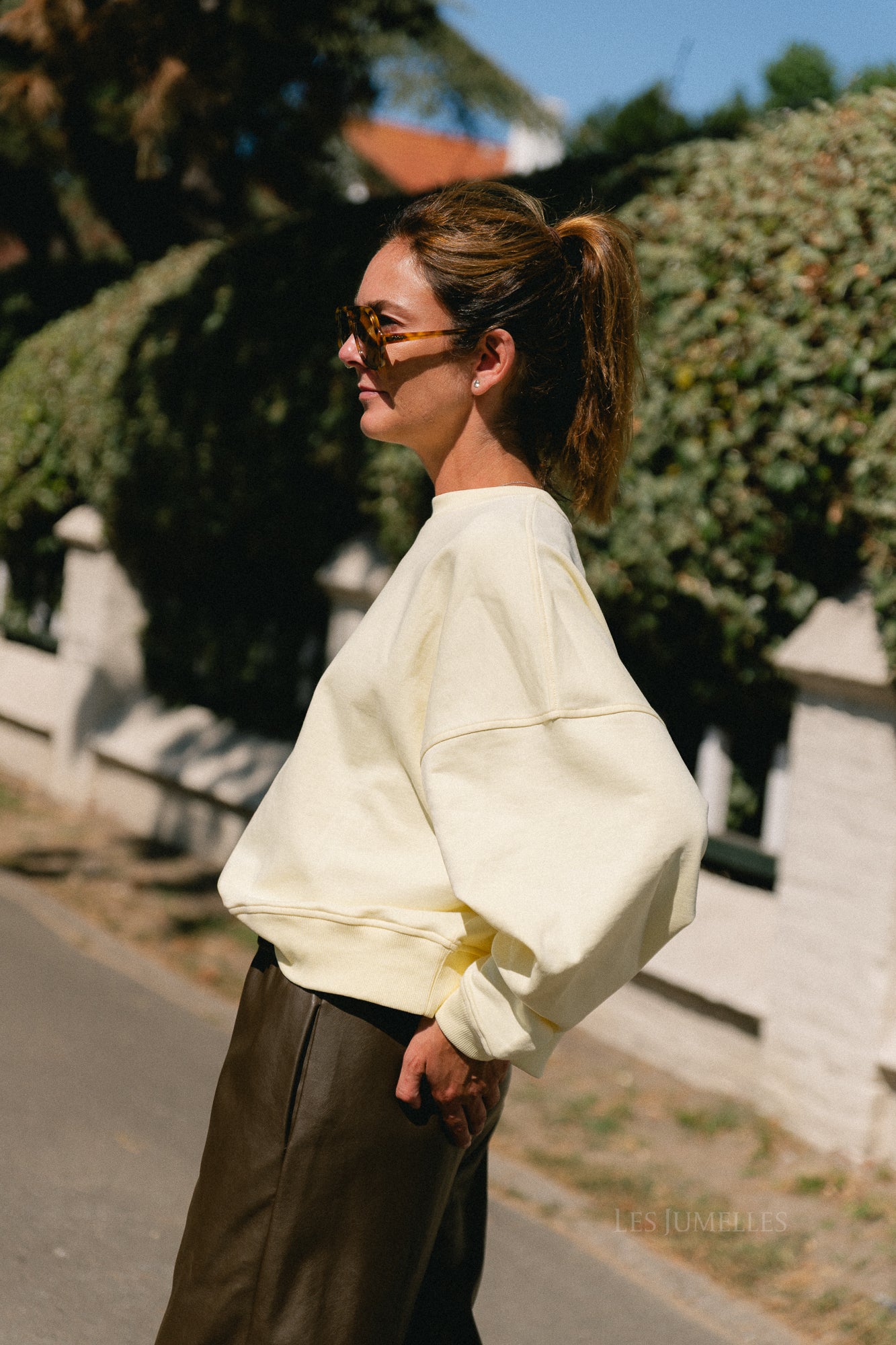 Oversize Emielia sweater flan