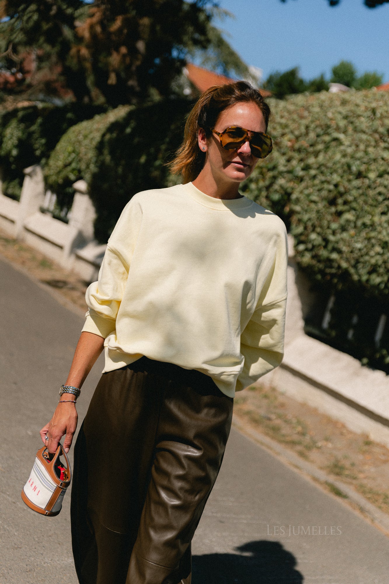 Oversize Emielia sweater flan