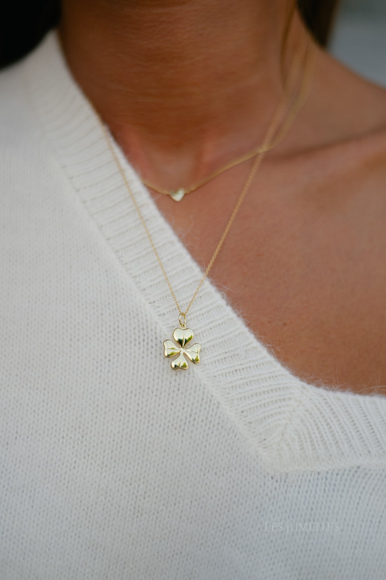 Anchor plain necklace medium gold plated