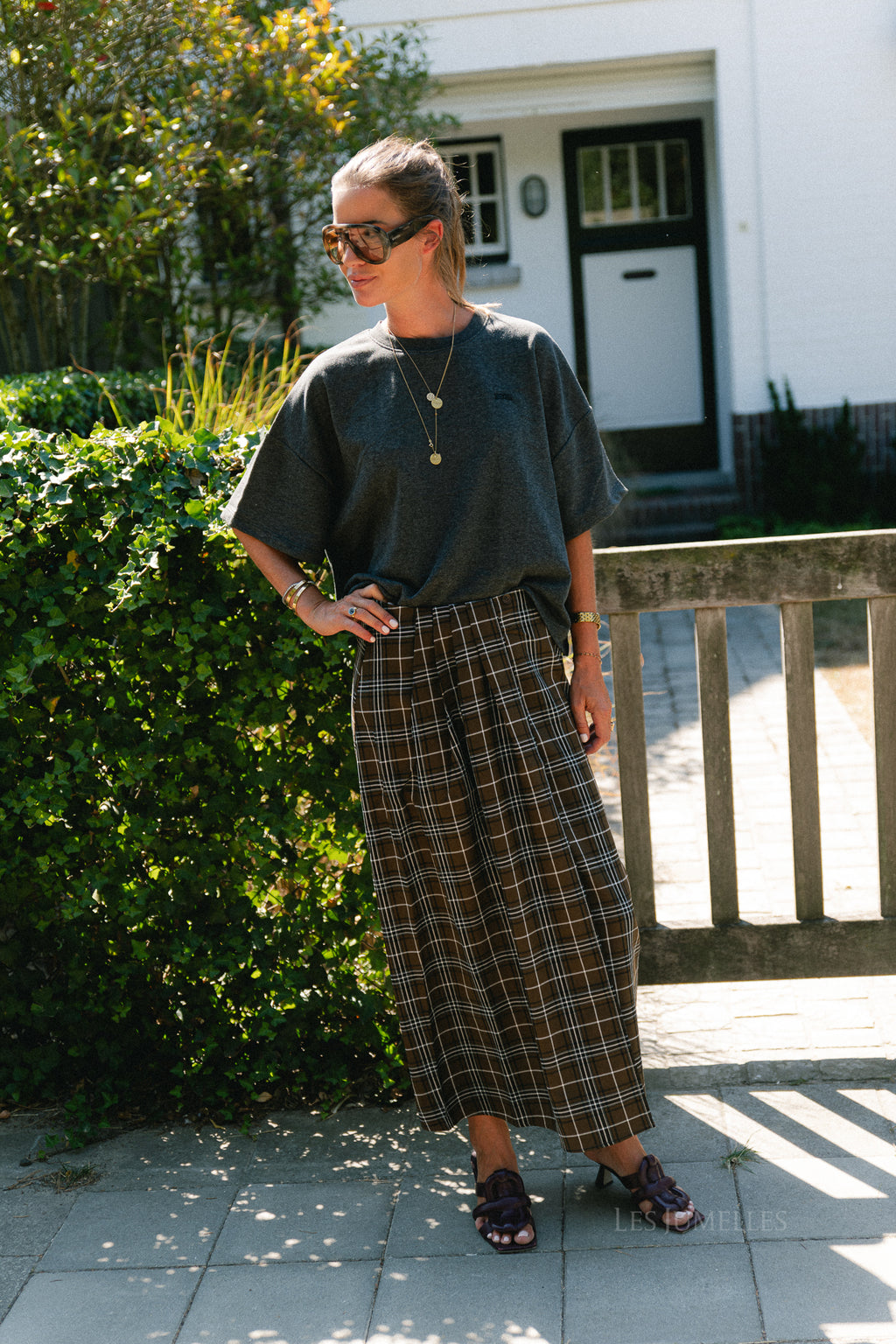 GZGilsa sweat tee deep grey melange