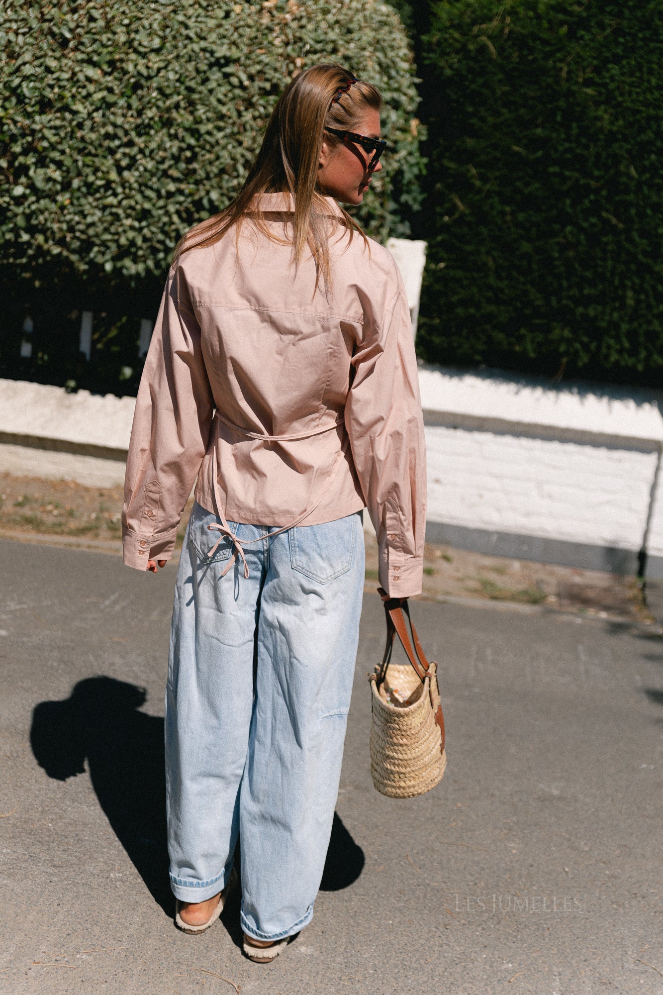 Lillith blouse dusty rose