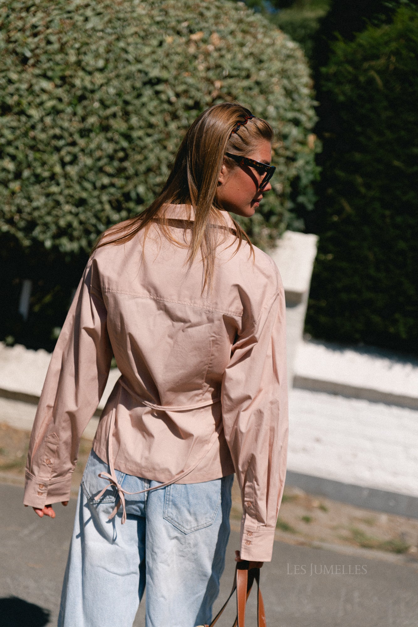 Lillith blouse dusty rose