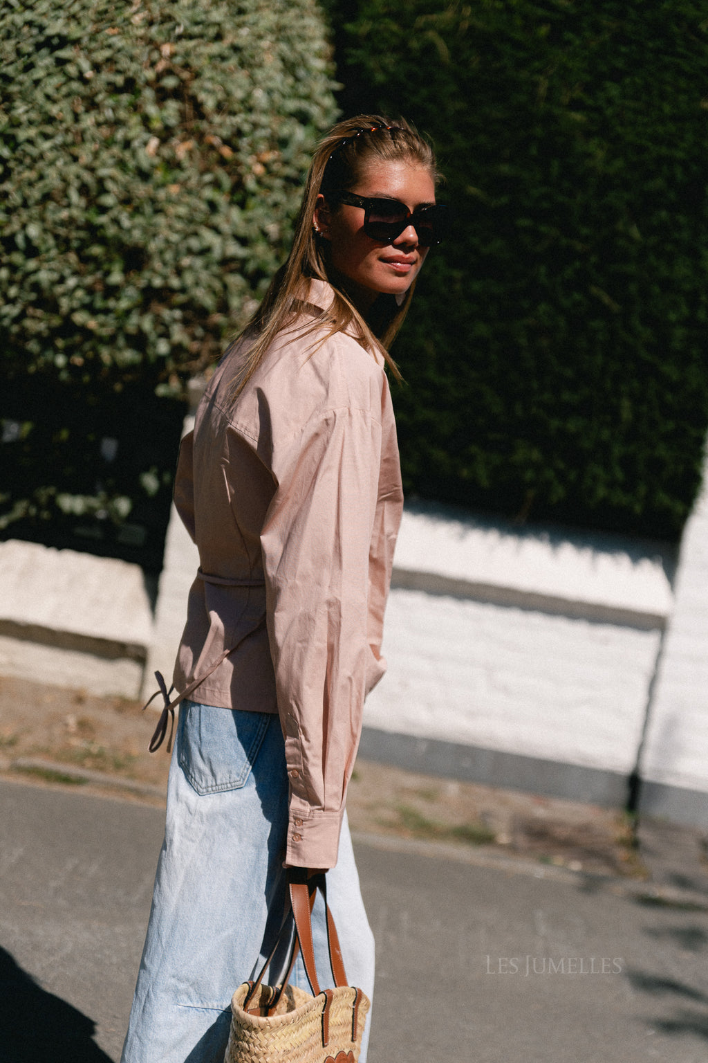 Lillith blouse dusty rose