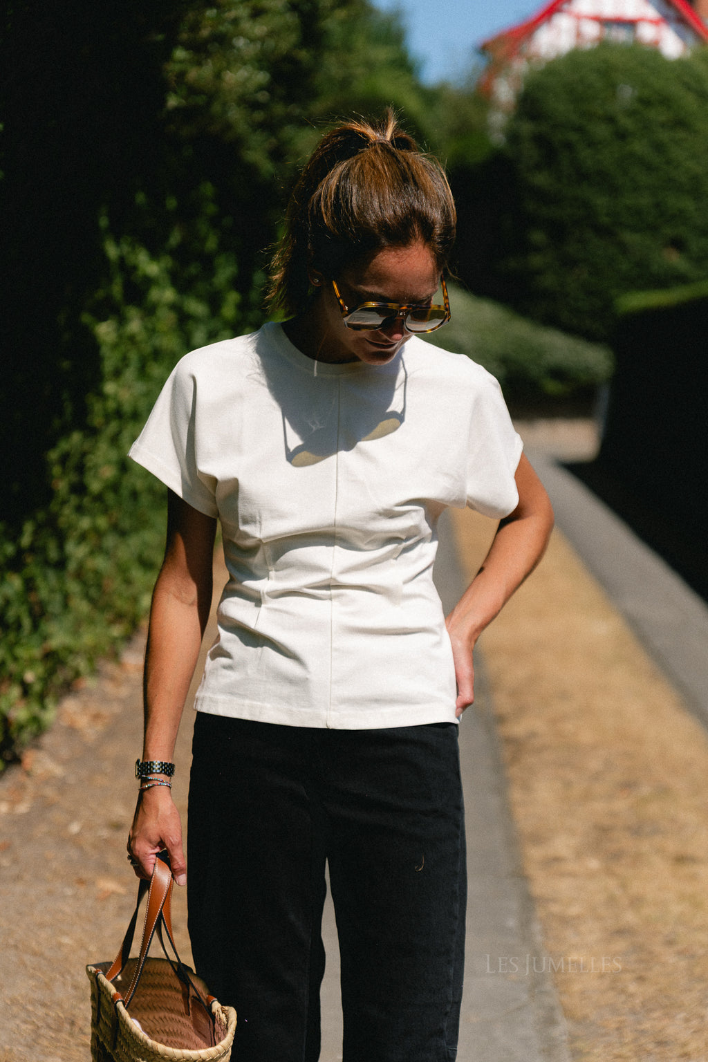 SLWera SS top noos egret