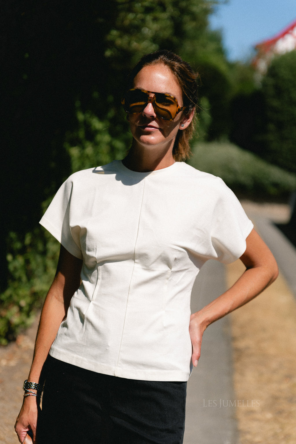 SLWera SS top noos egret