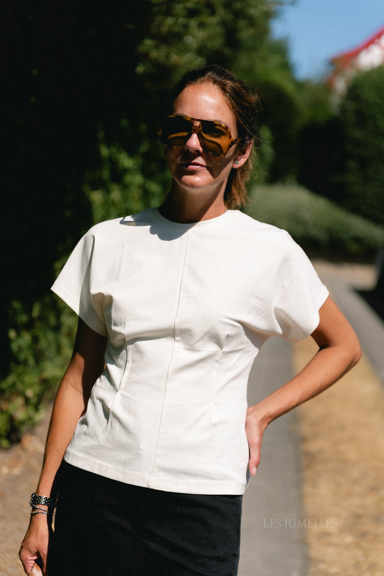 SLWera SS top noos egret