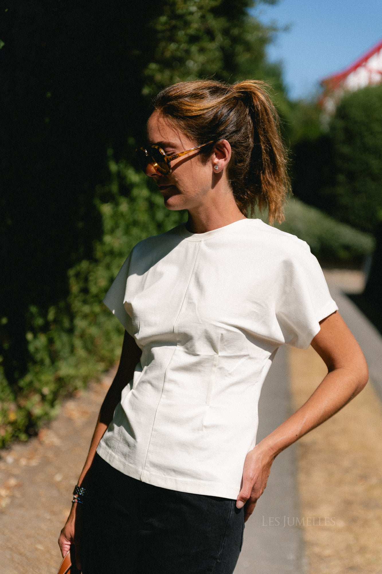 SLWera SS top noos egret