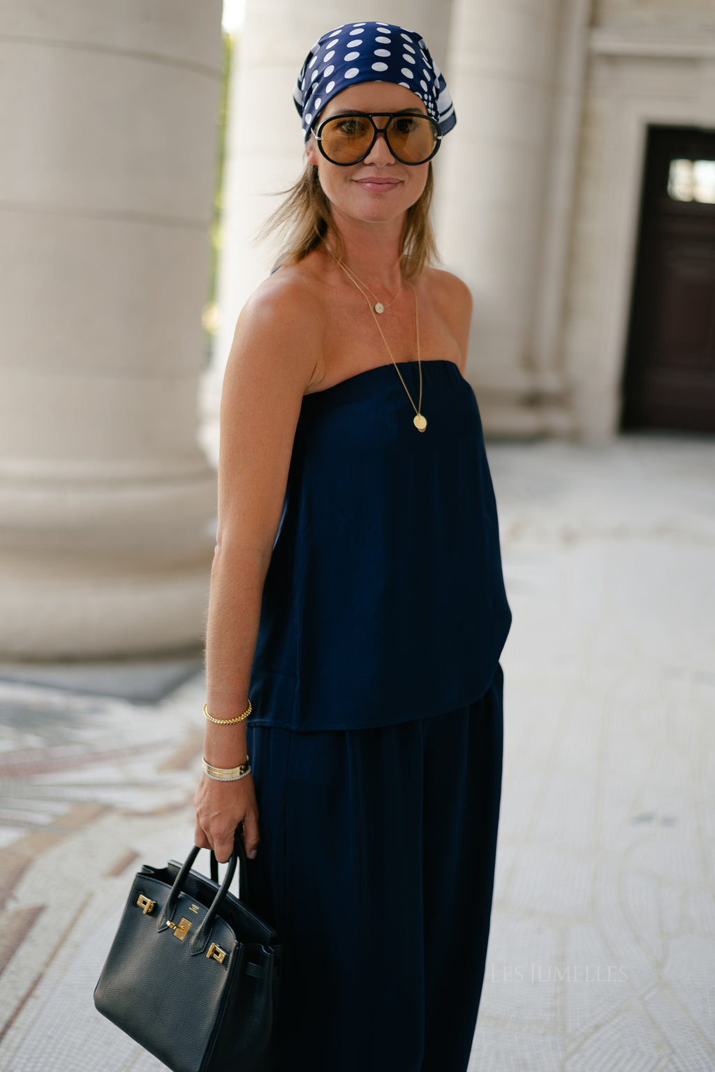 SLFLeonore tube top dark sapphire